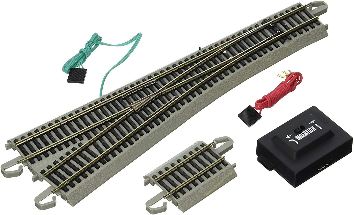 Bachmann 44565 Snap-Fit E-Z Track #5 Turnout-Left - immagine 1