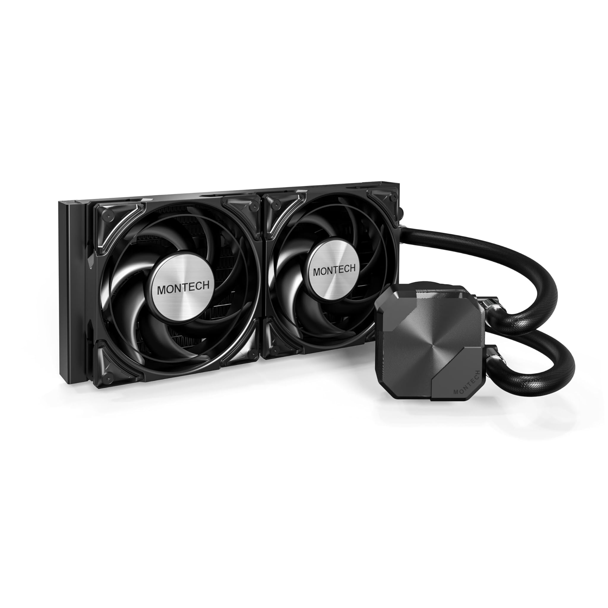 Montech HyperFlow Silent 240 Black - Raffreddatore CPU AIO