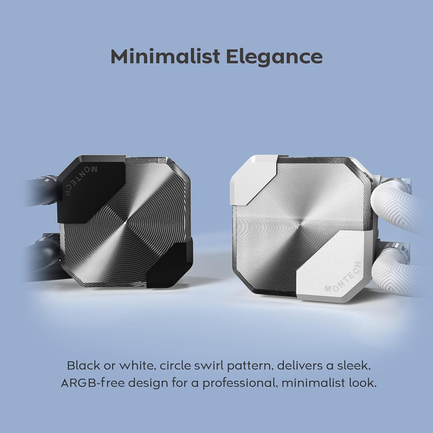 Montech HyperFlow Silent 240 Black - Raffreddatore CPU AIO - immagine 5