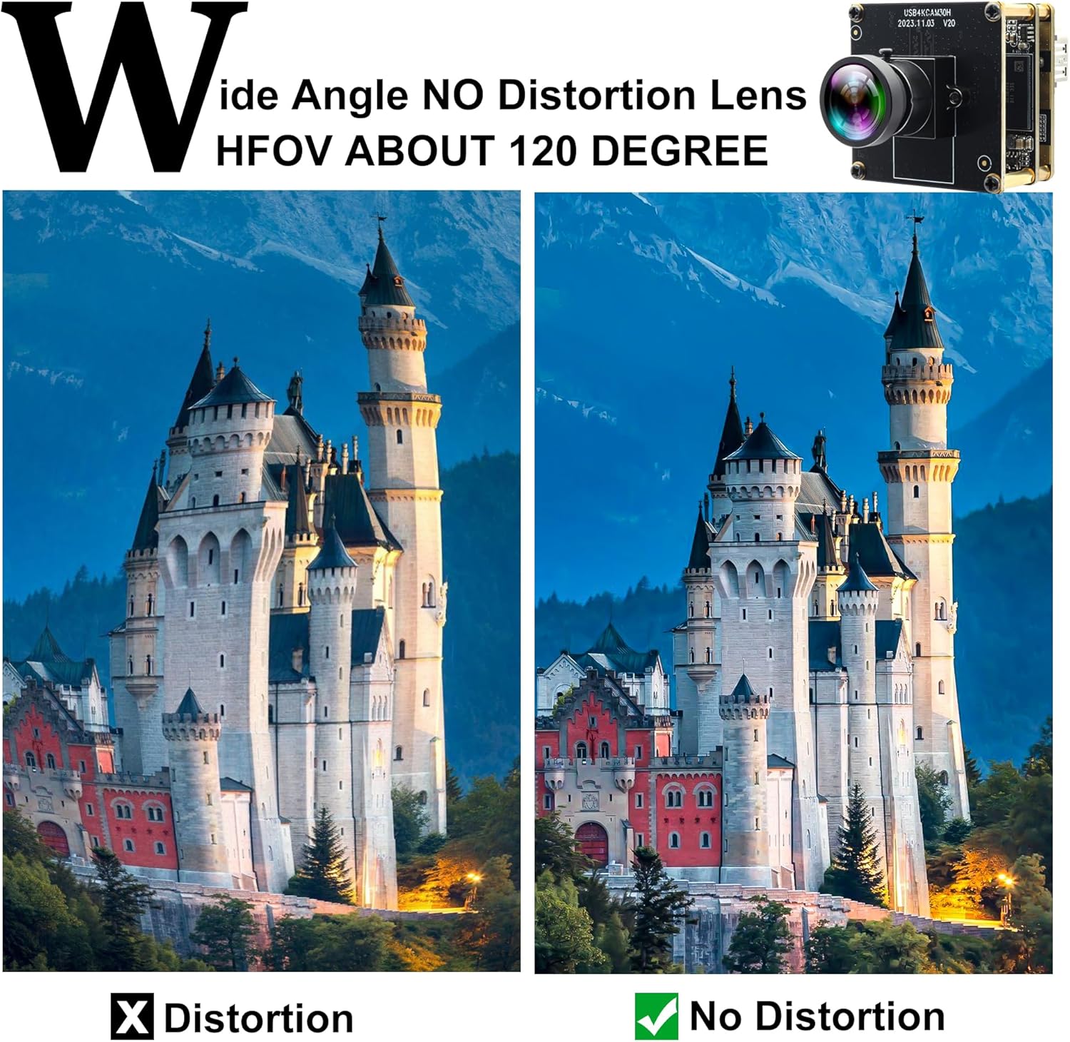 Elp Telecamera USB HDMI 4K con Uscita Simultanea - immagine 5