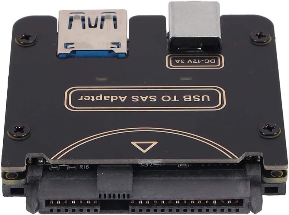 Adattatore per disco rigido SAS 29 pin SFF-8482 a USB 3.0 per Win7/10/11 e Linux - immagine 2