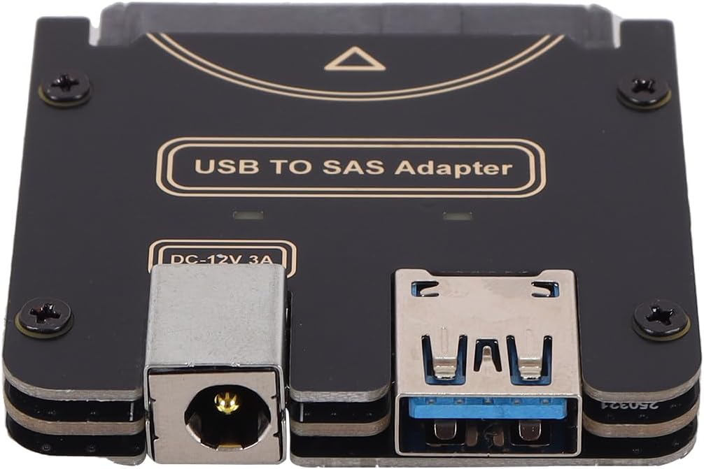 Adattatore per disco rigido SAS 29 pin SFF-8482 a USB 3.0 per Win7/10/11 e Linux - immagine 6