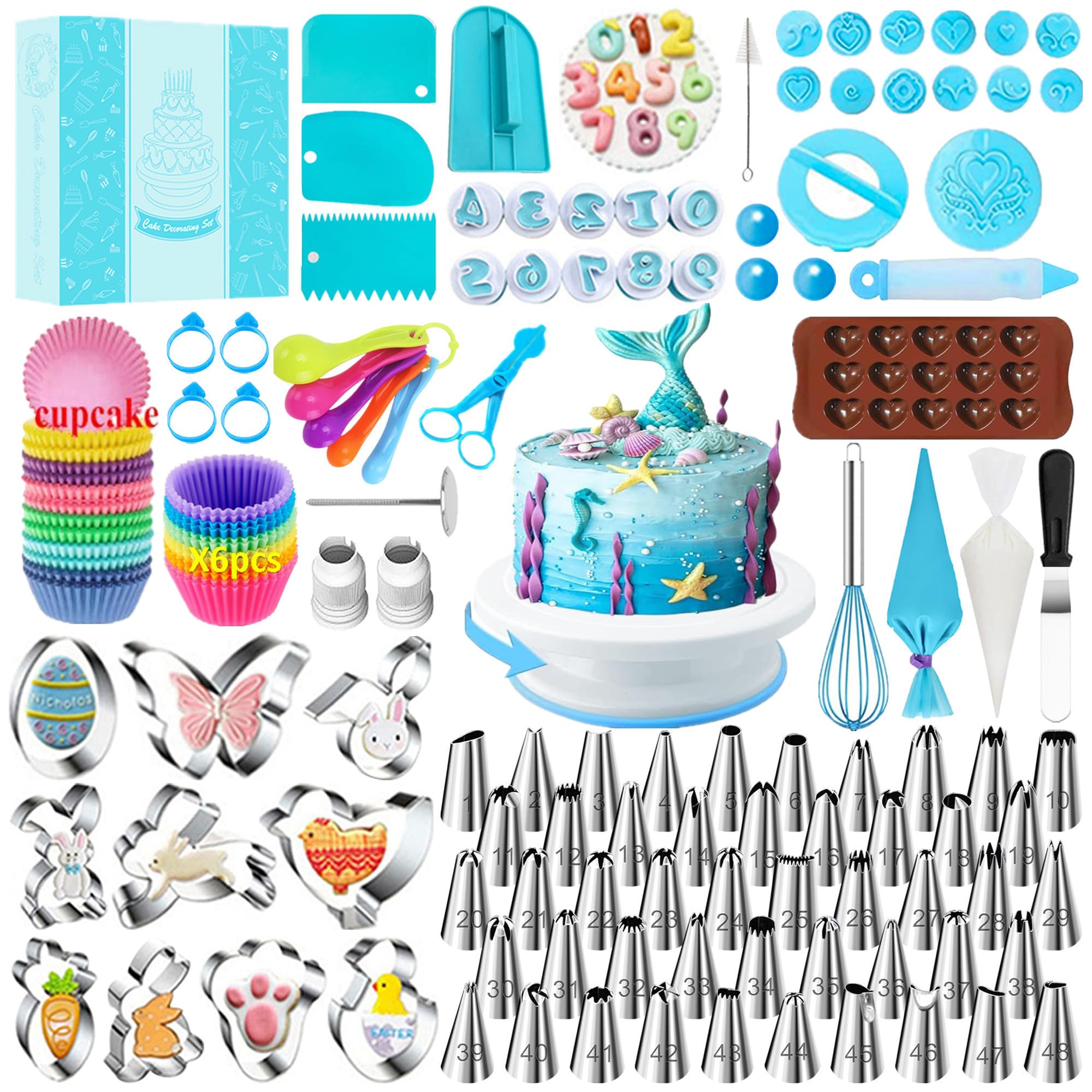Kit Pasticceria Professionale 307 Pezzi