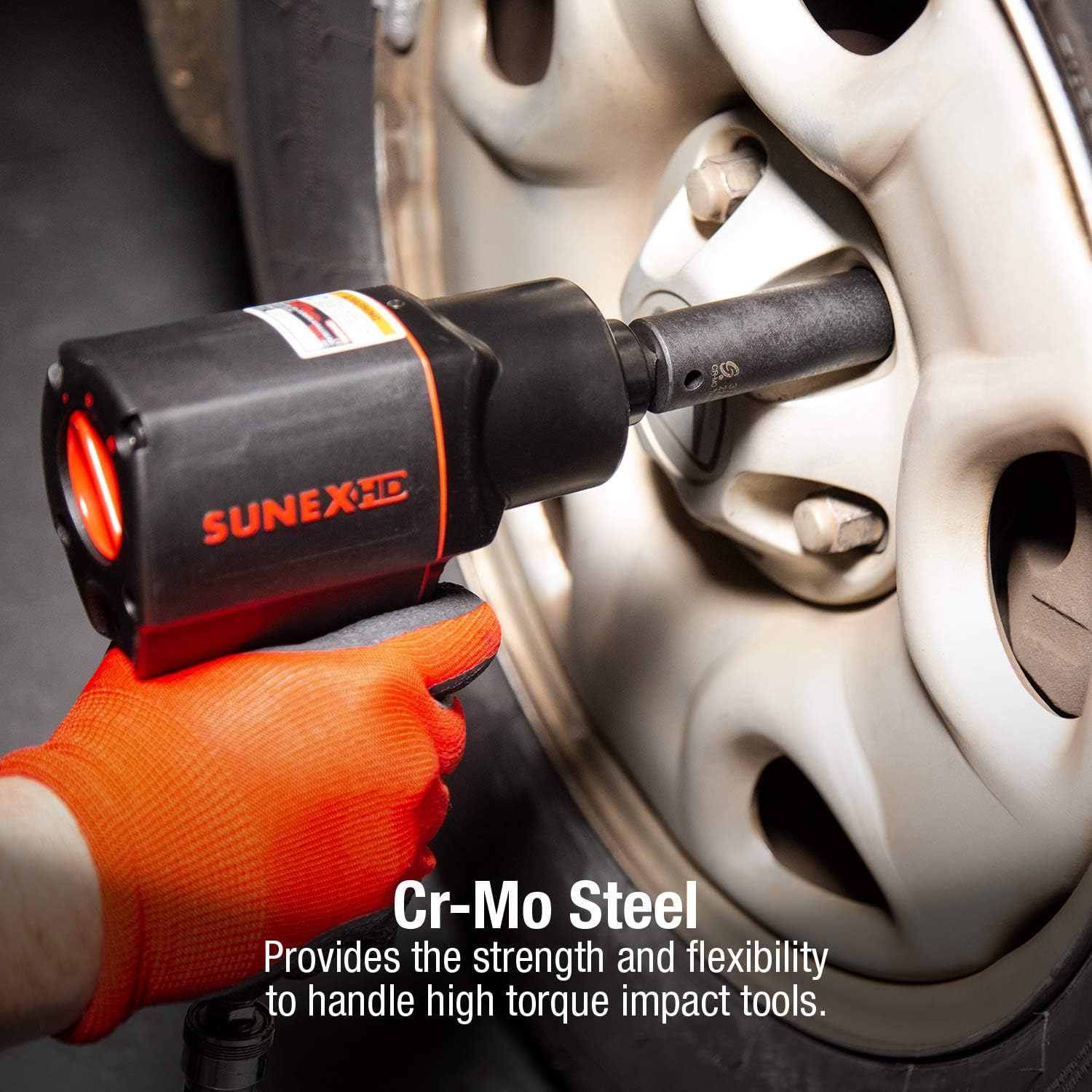 Sunex 2568 1/2-inch Drive SAE Master Impact socket set, 43-piece, 2568 - immagine 4