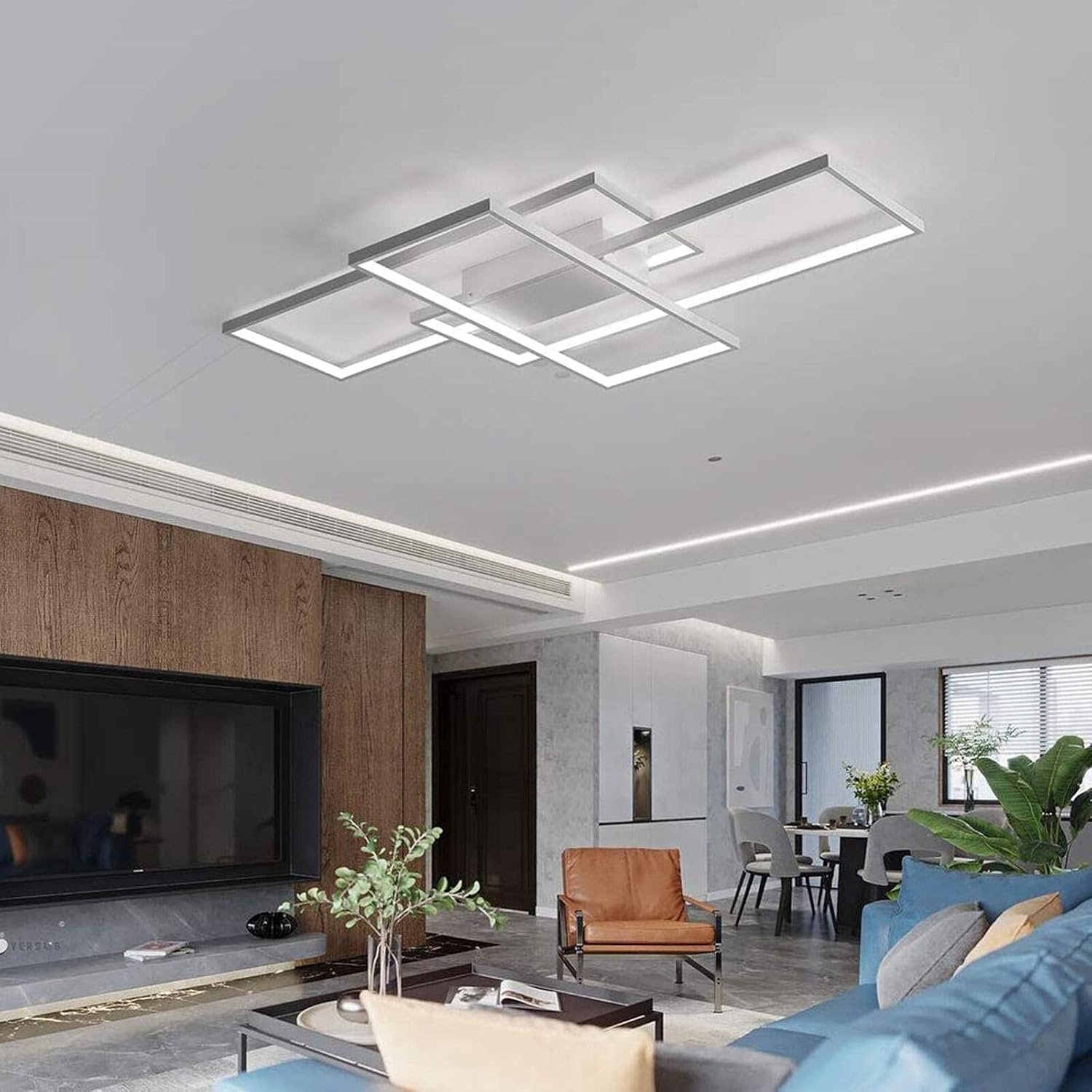 Diossad Plafoniera Led Soffitto Moderna Dimmerabile - immagine 3