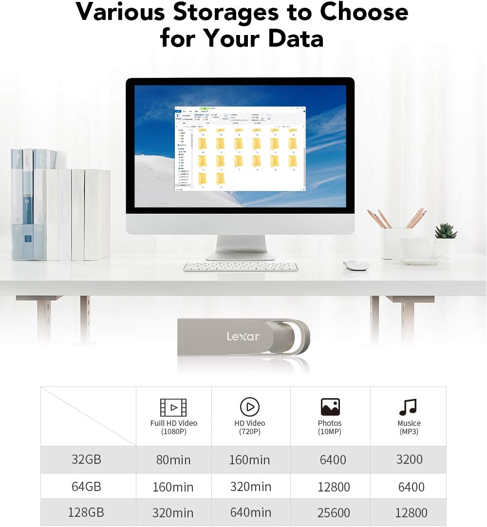 Lexar Chiavetta USB 64 GB 3.0 Metallo - immagine 8