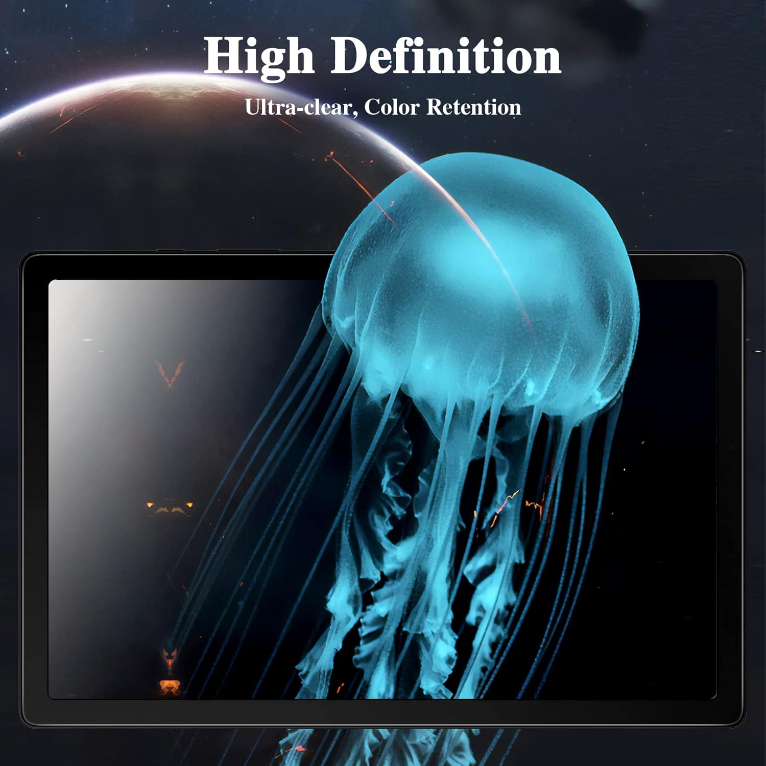 Gerutek 2 Pezzi Pellicola per Samsung Galaxy Tab A8 10.5" - immagine 7