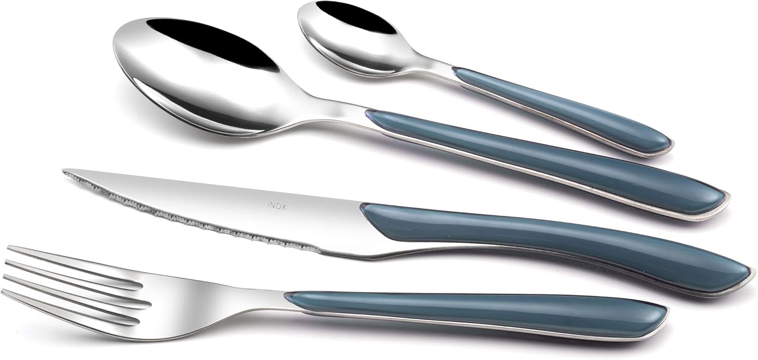 Amefa Eclat - Set di posate in denim 24 pezzi - immagine 3