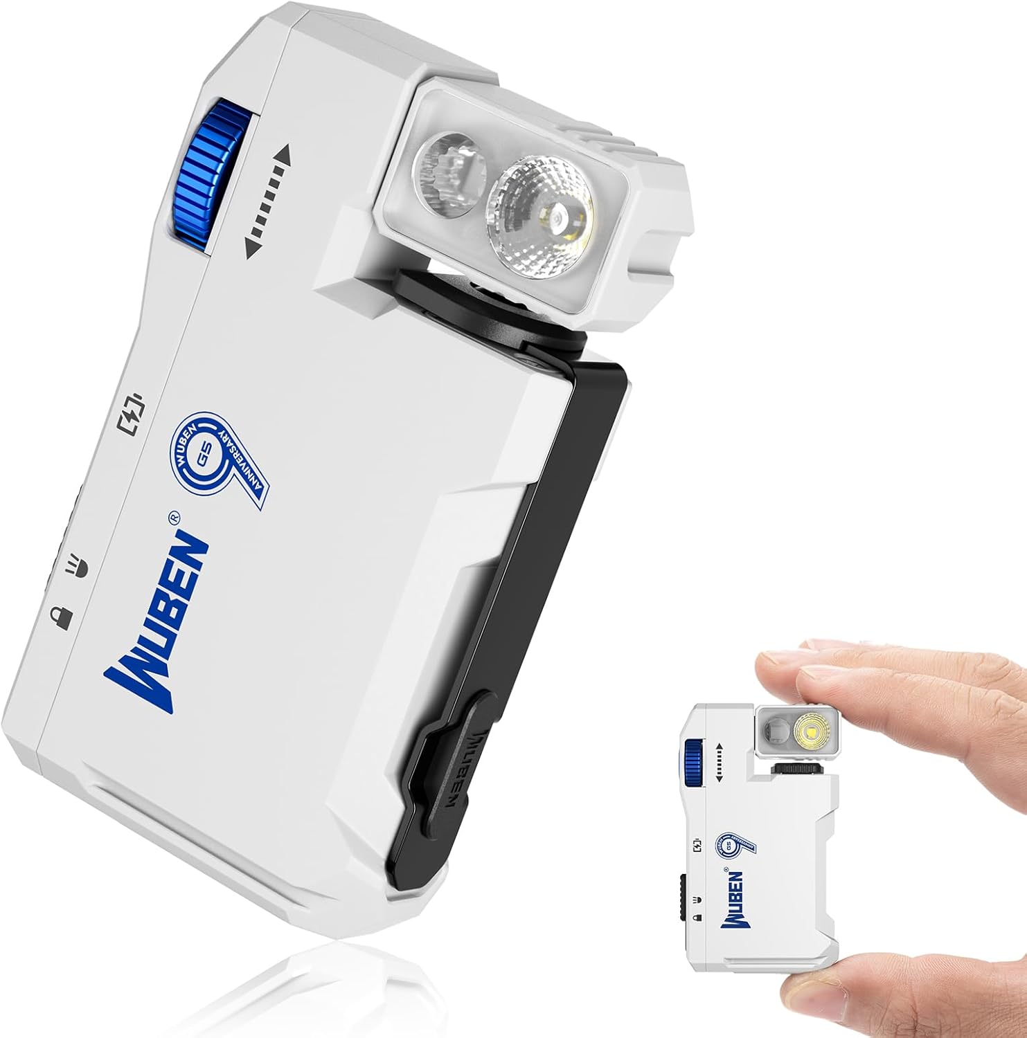 WUBEN G5 Mini Torcia LED Portachiavi 400 Lumen - immagine 1