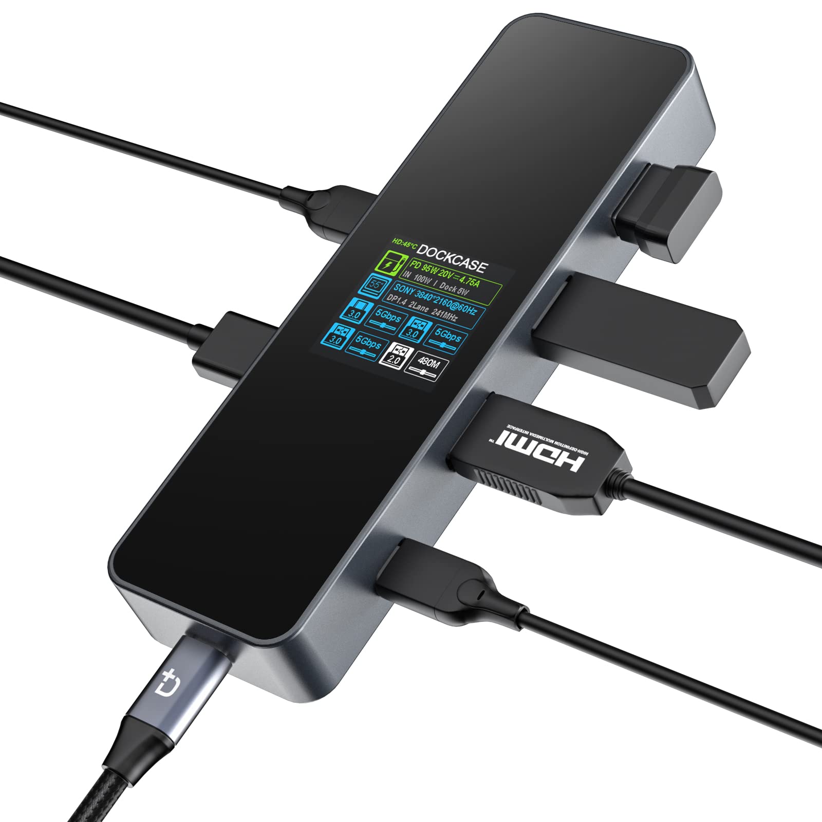 Dockcase Smart USB C Hub 6-in-1