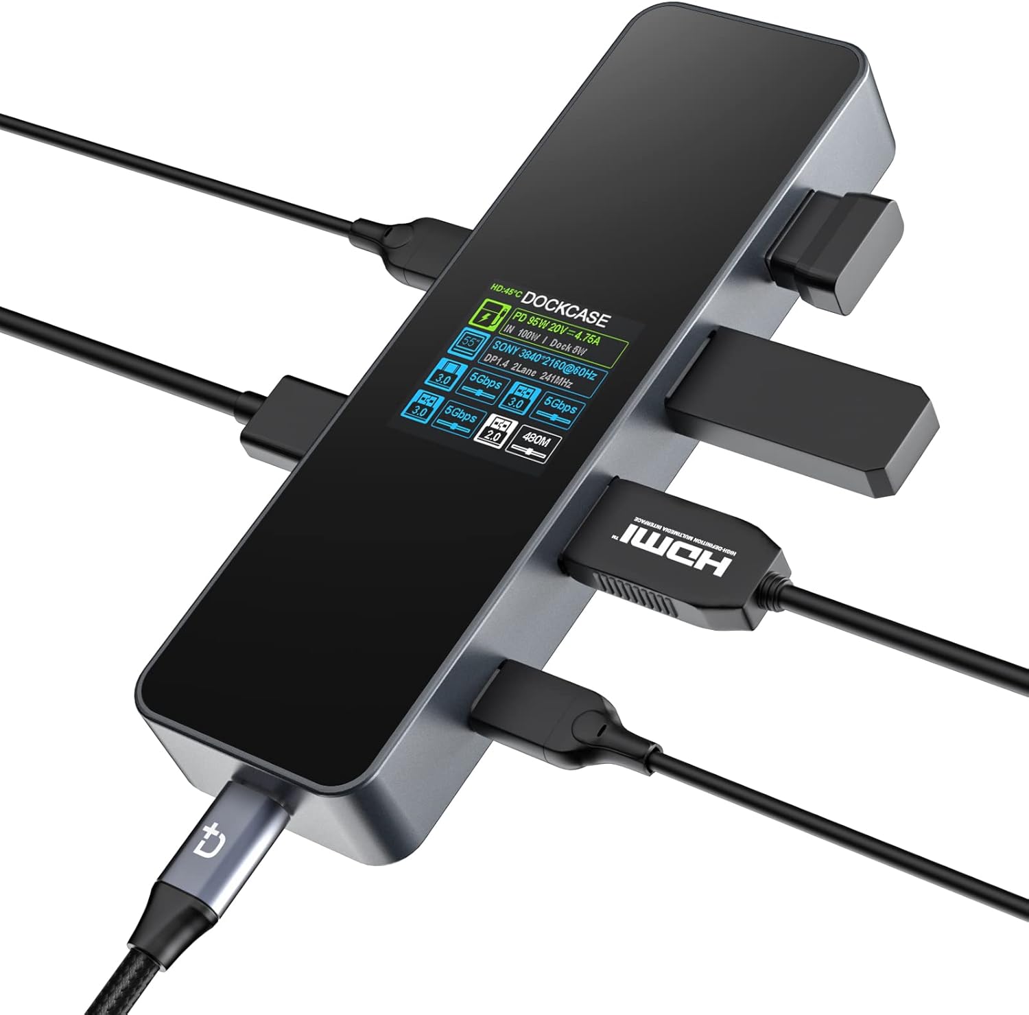 Dockcase Smart USB C Hub 6-in-1 - immagine 1