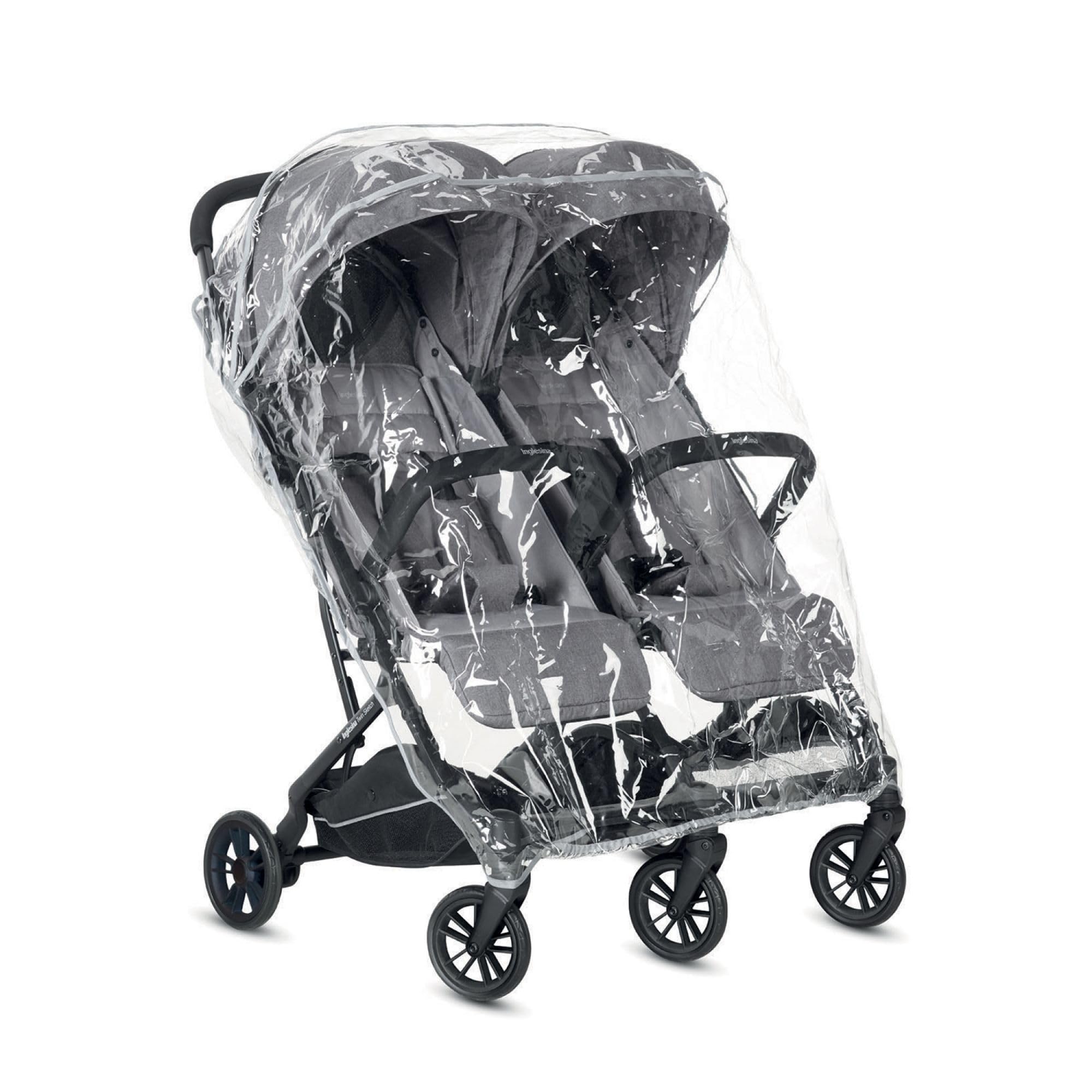 Inglesina Parapioggia Per Passeggino Gemellare, Compatibile con Twin Sketch