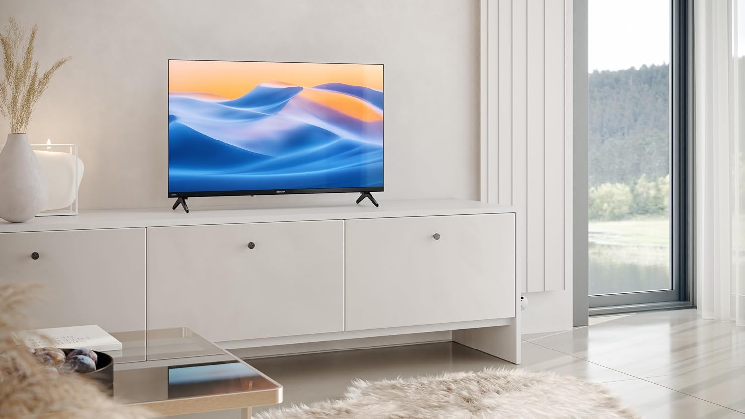 Sharp 32HF2365E - GOOGLE TV 32" HD Frameless, Nero - immagine 9