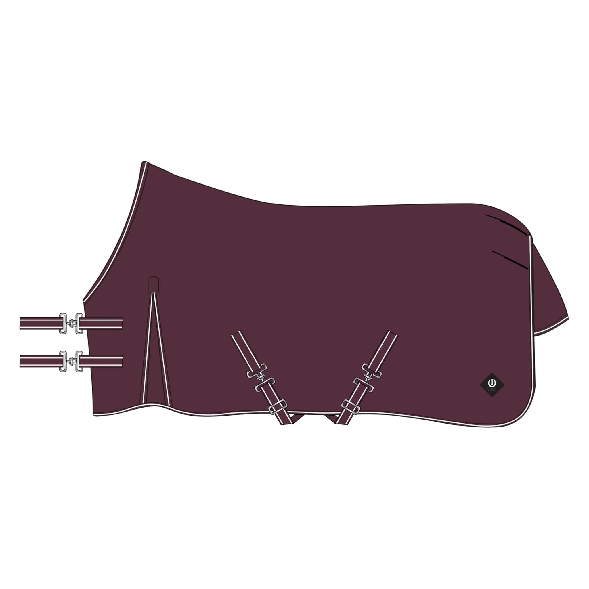 Imperial Riding IRHBasic - Coperta Estiva per Esterni, Rosso