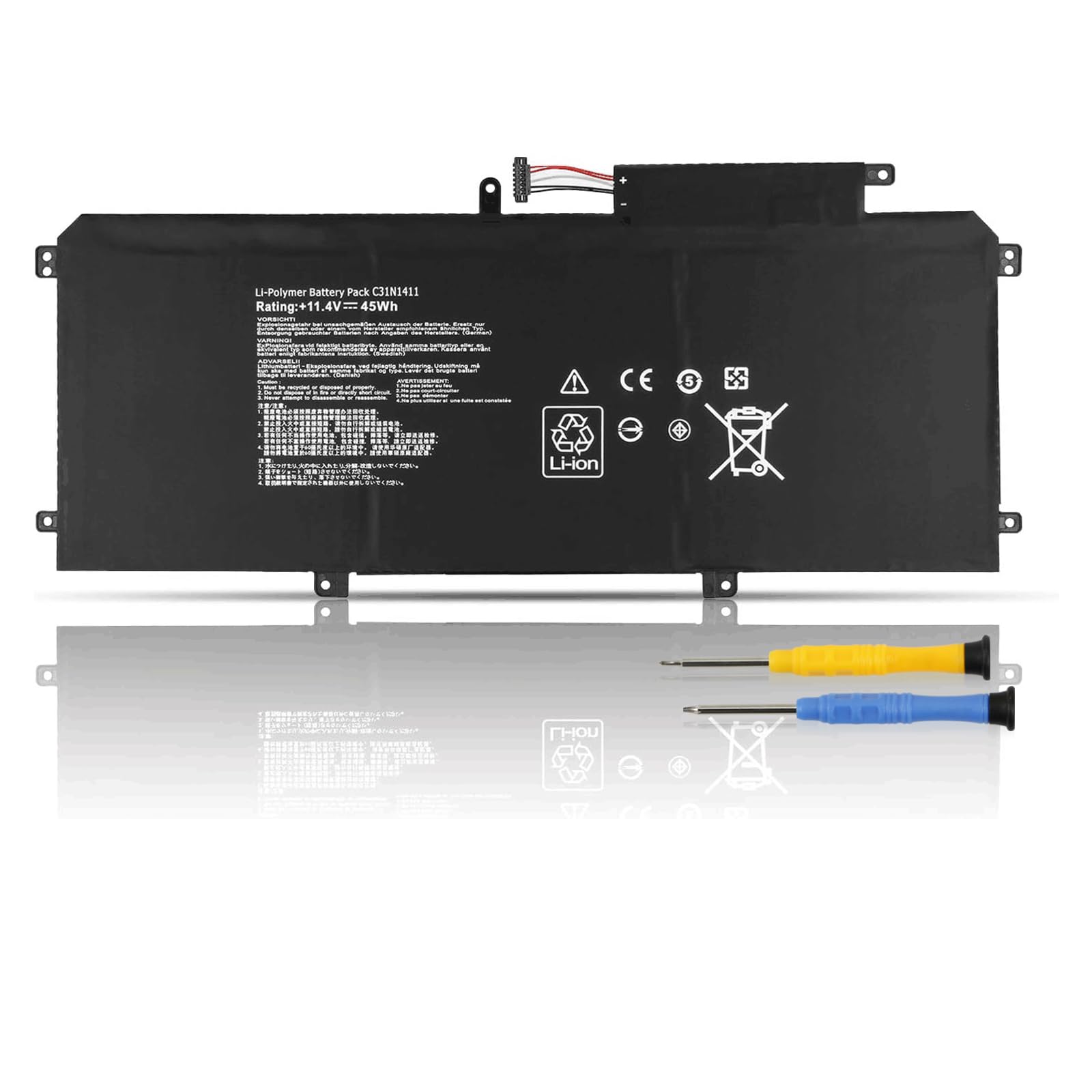 C31N1411 Batteria per ASUS ZenBook UX305CA-FB055T