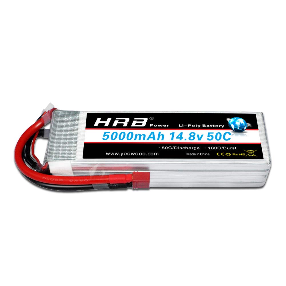 HRB Batteria LiPo 4S 5000mAh 50C
