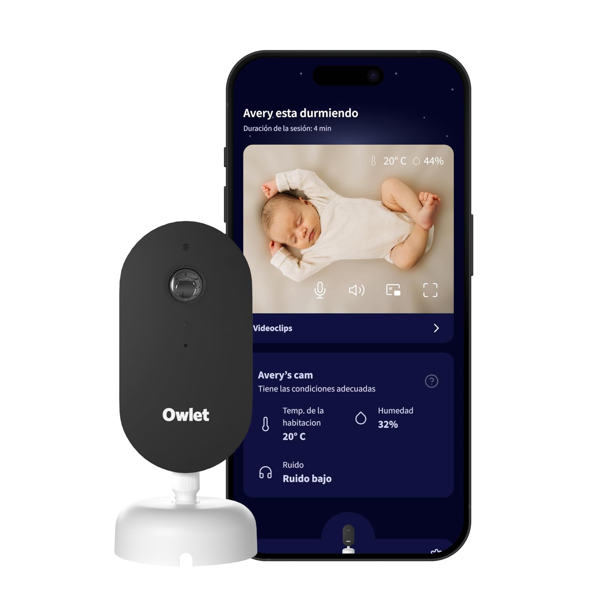 Owlet Dream Sight™ - Smart HD Video Baby Monitor 2K