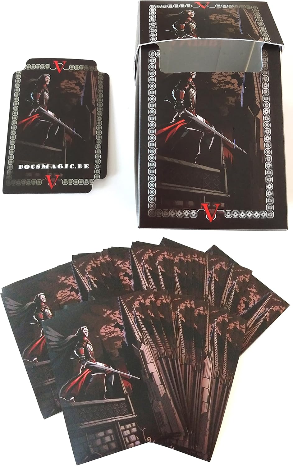 Docsmagic.de 400 Art Card Sleeves + Deck Box - immagine 4