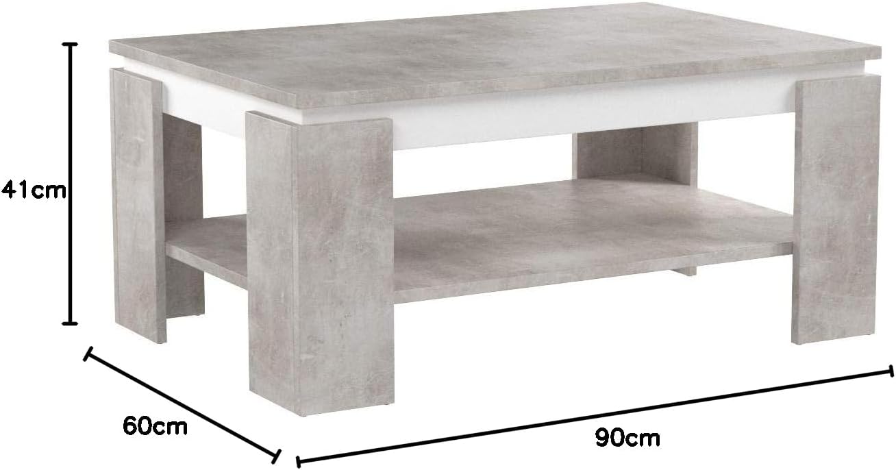 Apollo Tim II Tavolino da Salotto 60x90x41cm - immagine 5