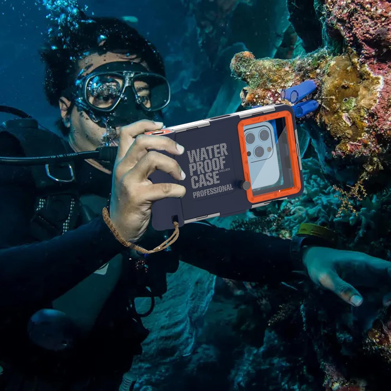 Custodia Impermeabile Universale per Smartphone 4.7-6.9 pollici - immagine 4