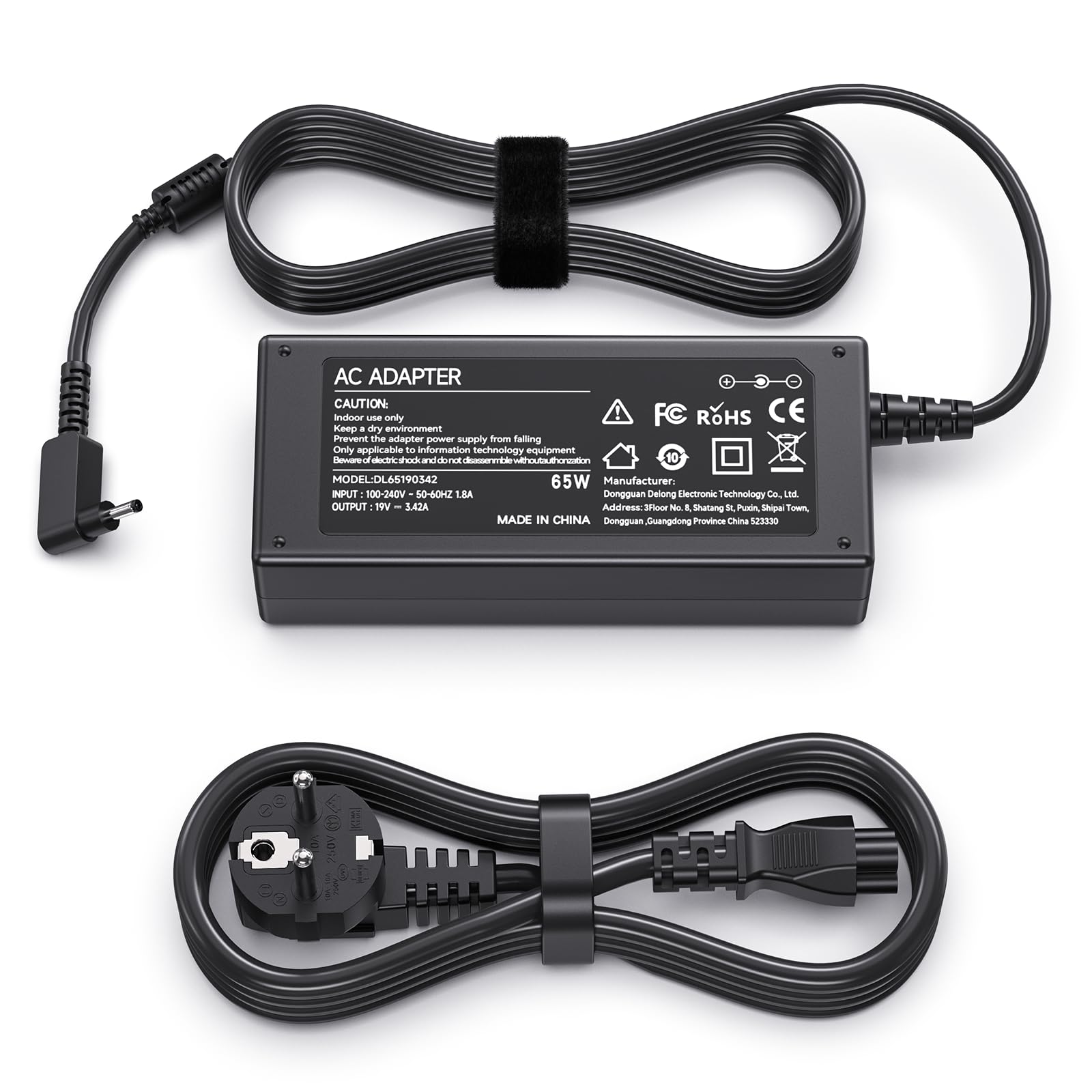 Caricatore 45W/65W per Acer Swift e Chromebook