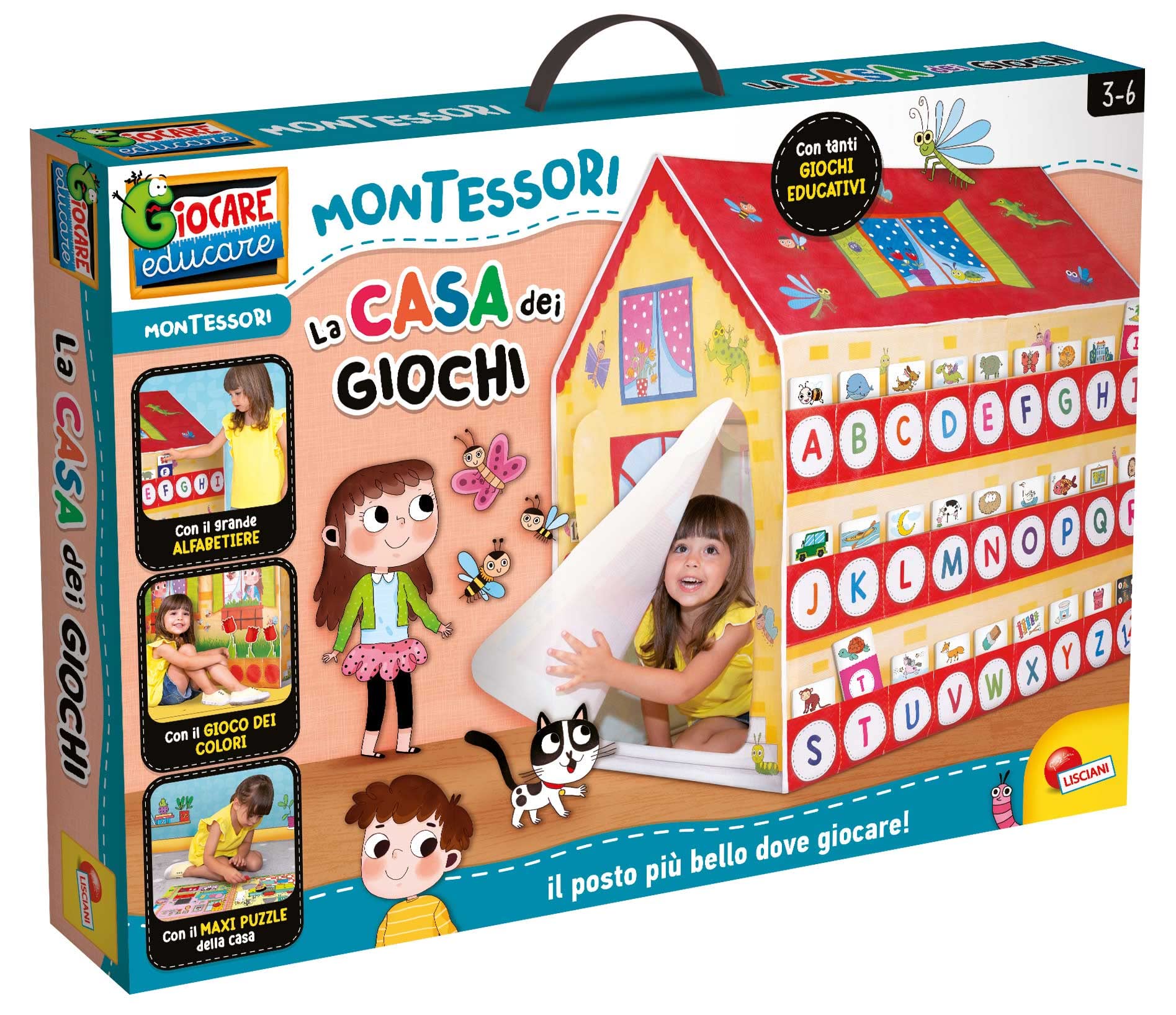 Lisciani Giochi - Montessori La mia casa dei giochi educativi