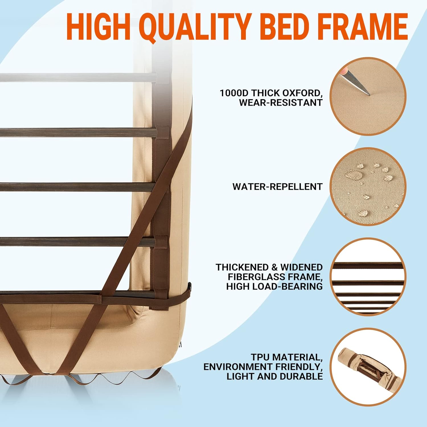 Kingcamp Letto da Campeggio Gonfiabile - immagine 7