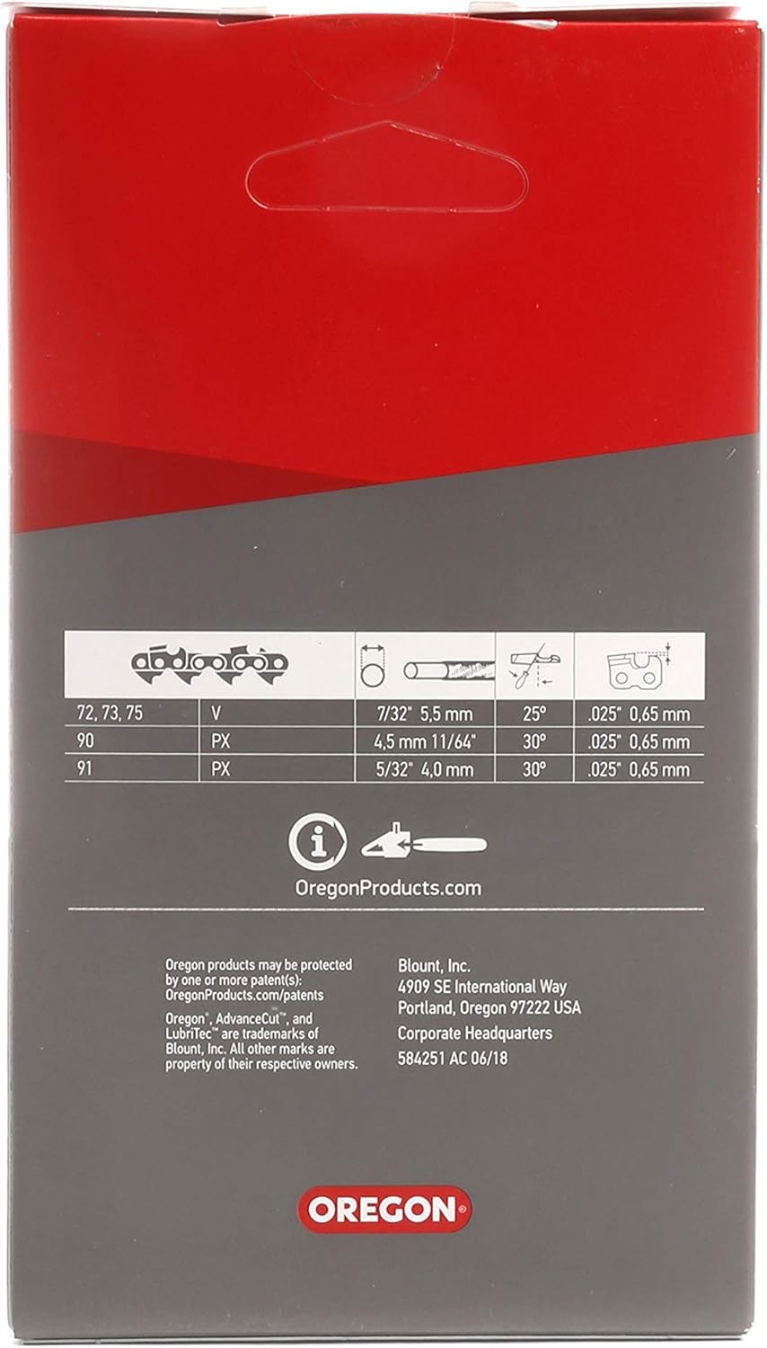 Oregon AdvanceCut Catena per Motosega 3/8", 1.3mm, 40 Maglie - immagine 2