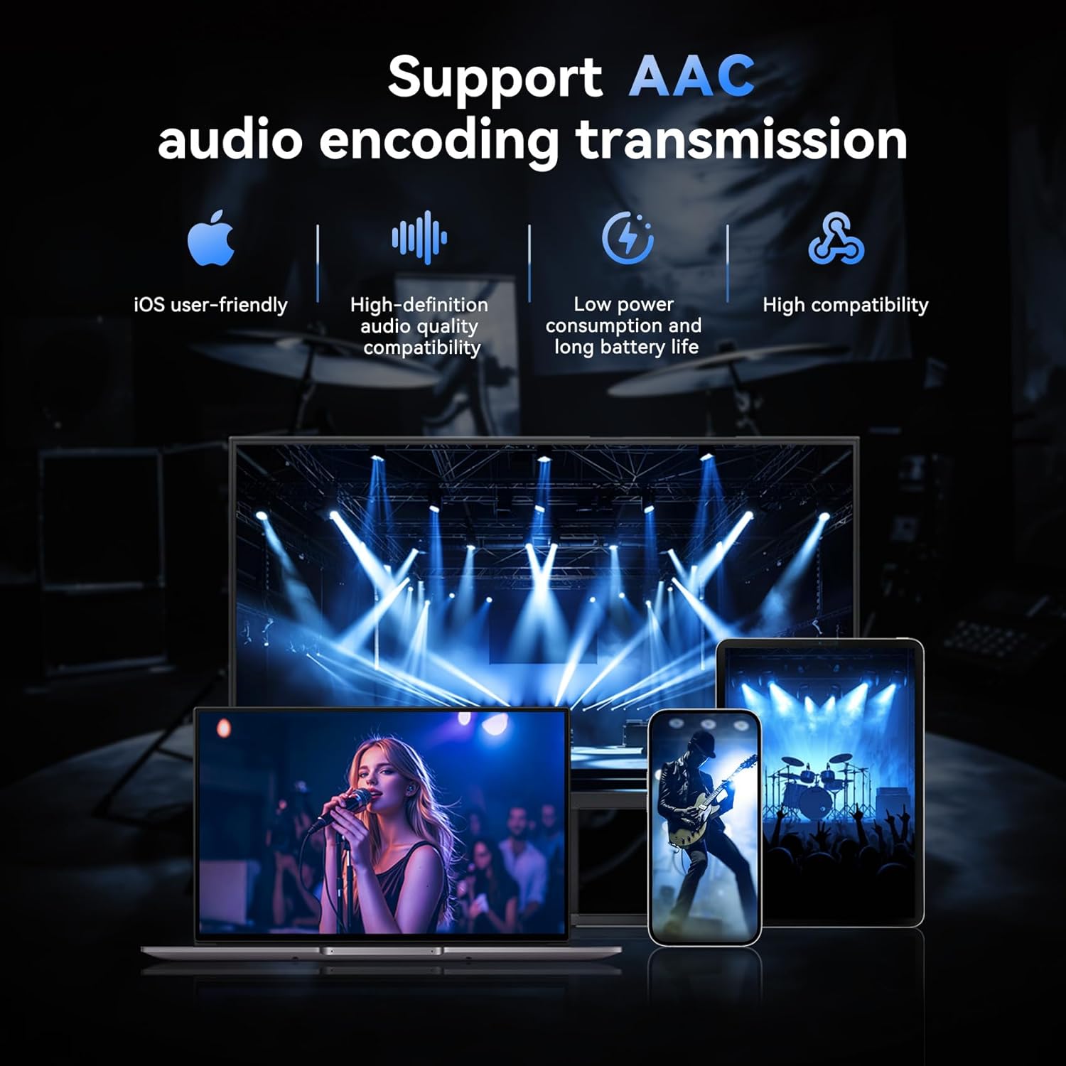 Yinyoo KBEAR BT15 PRO Modulo Bluetooth 5.4 - immagine 5