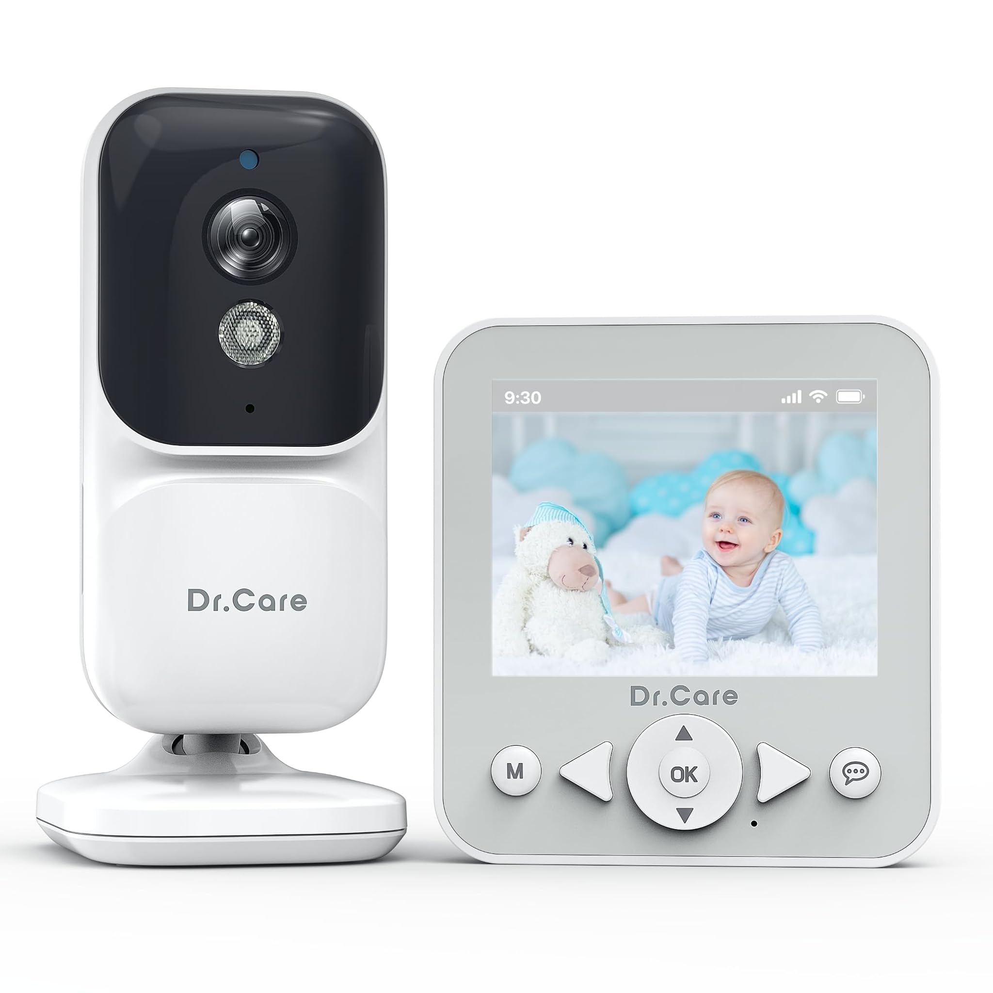 Dr.care Baby Monitor NeoView con Schermo 2.8 Pollici