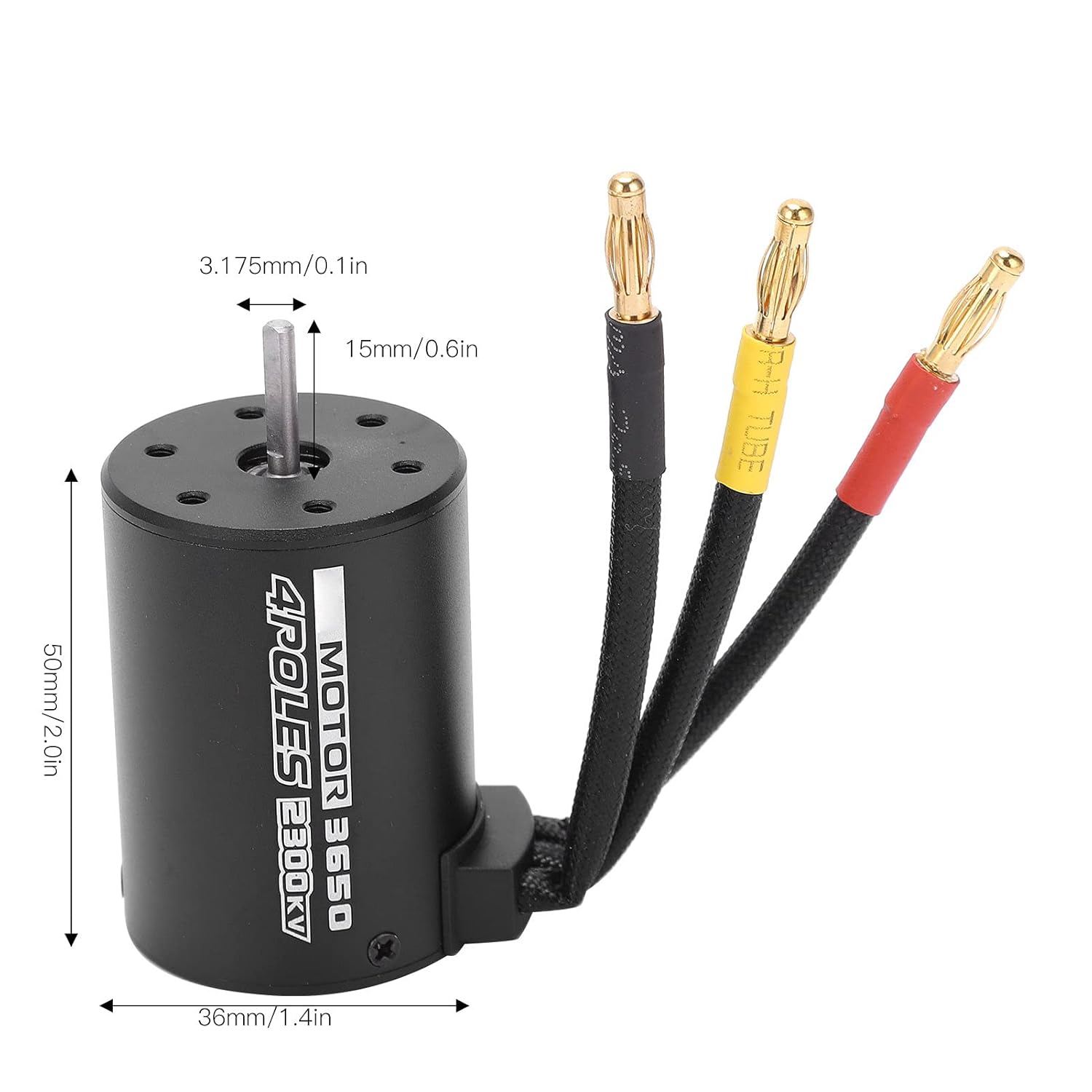 Set Motore RC Ed ESC Brushless Impermeabile 2300KV - immagine 3