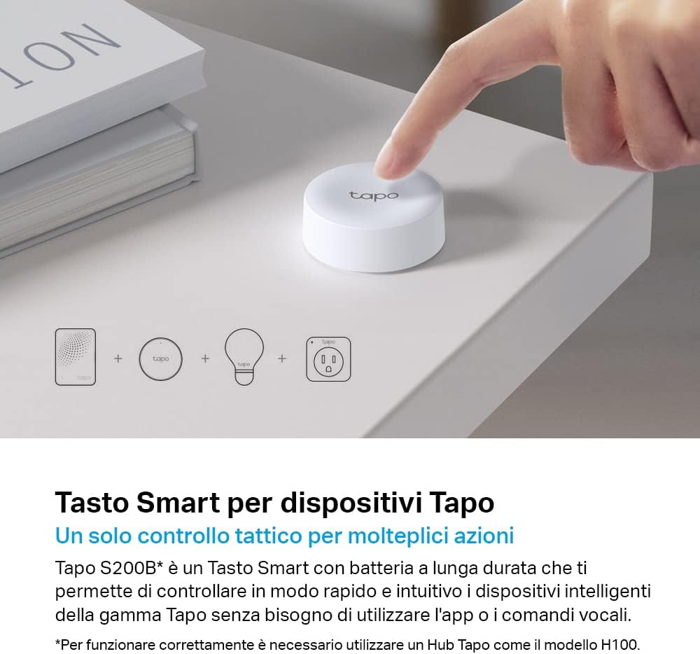 TP-Link Tapo S200B - Pulsante Intelligente Smart Button - immagine 2