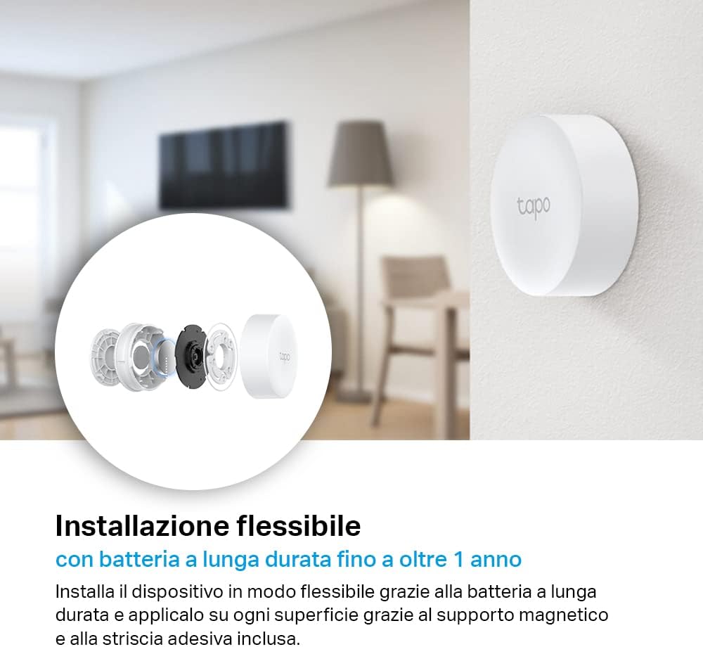 TP-Link Tapo S200B - Pulsante Intelligente Smart Button - immagine 6