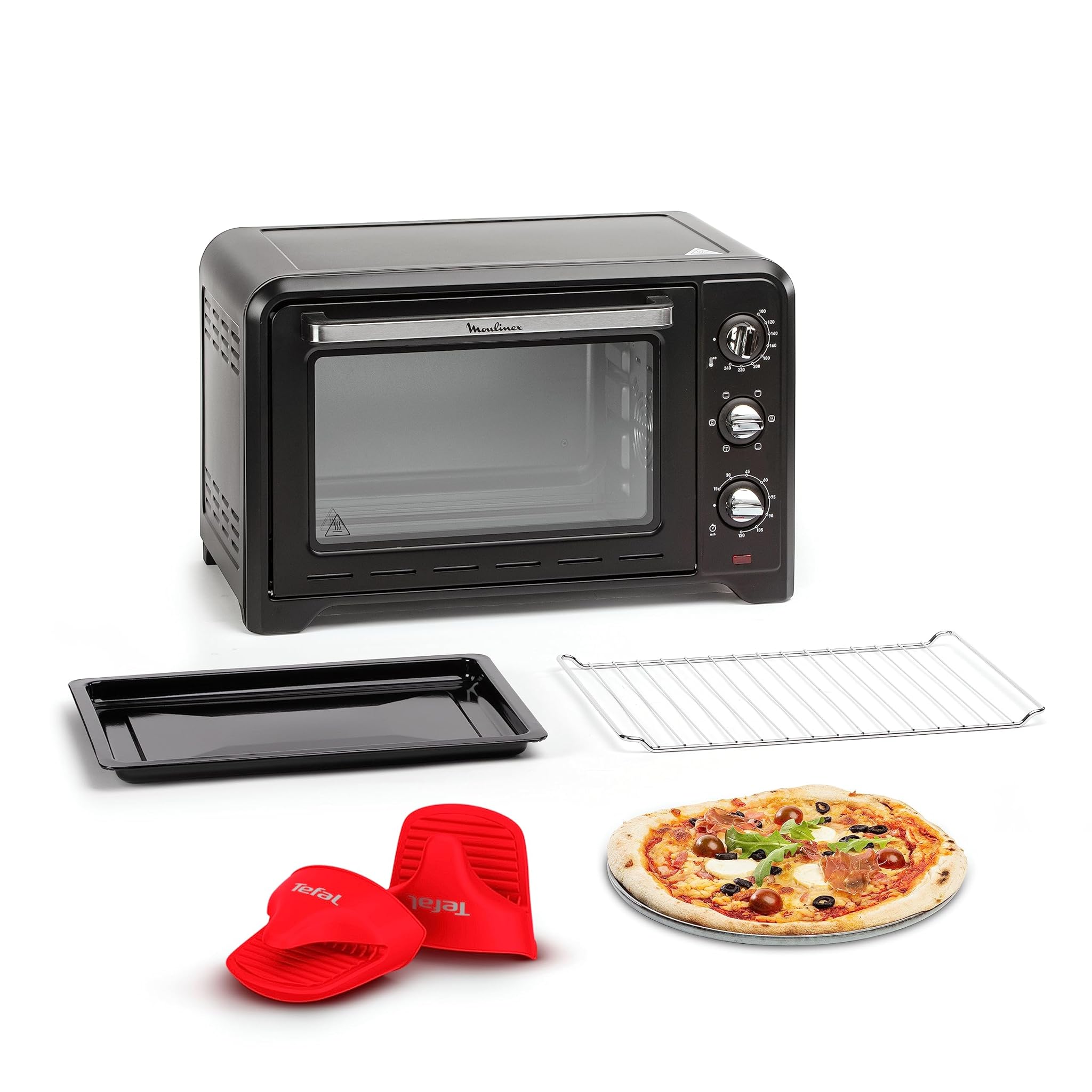 Moulinex Forno Posabile Optimo Nero 33 L