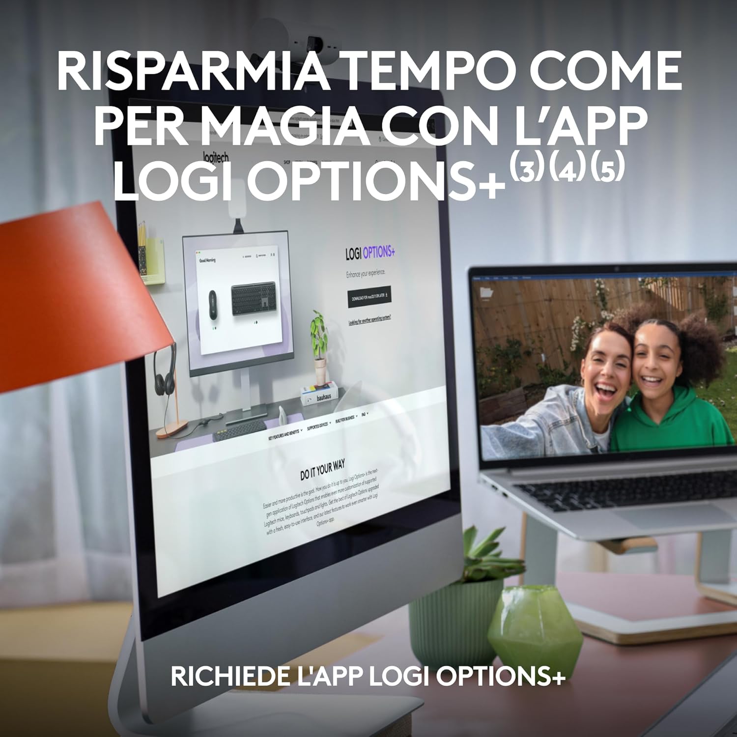 Logitech MK950 Signature Slim Kit Tastiera e Mouse Wireless - immagine 4