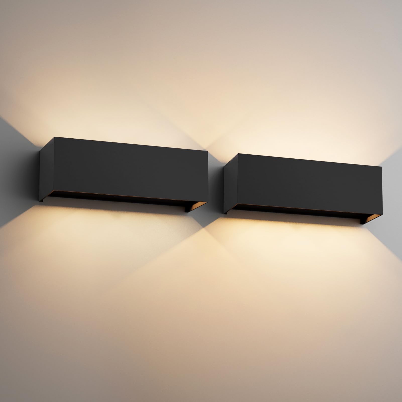 Klighten Lampade da Parete 30W Esterno/Interno (2 pz)