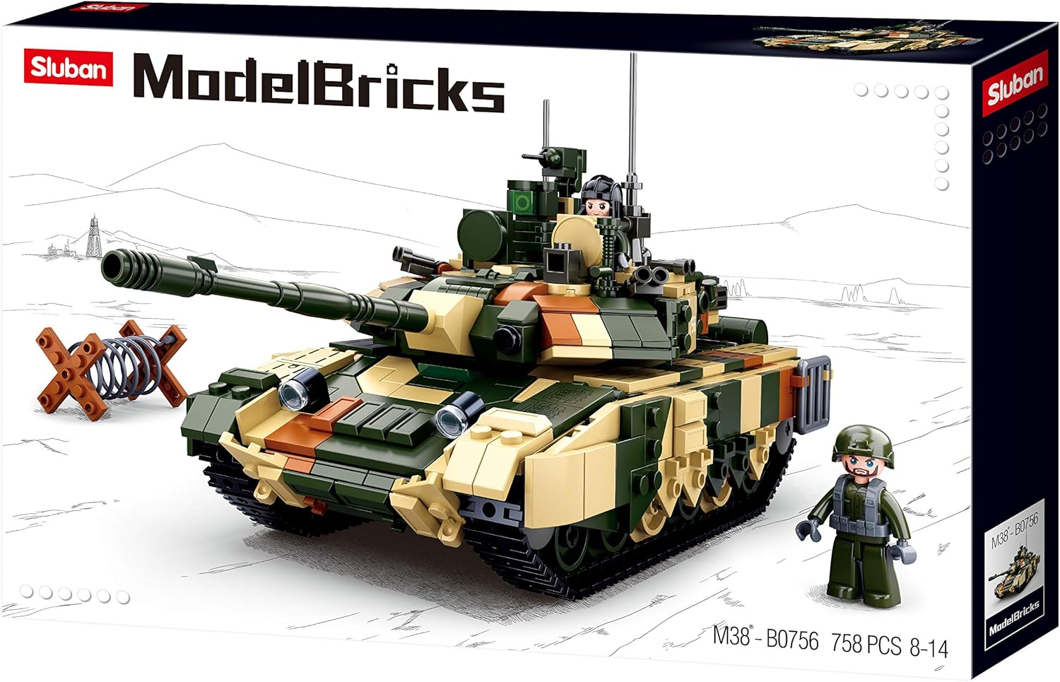 Sluban- Militare M38-B0756 - immagine 1