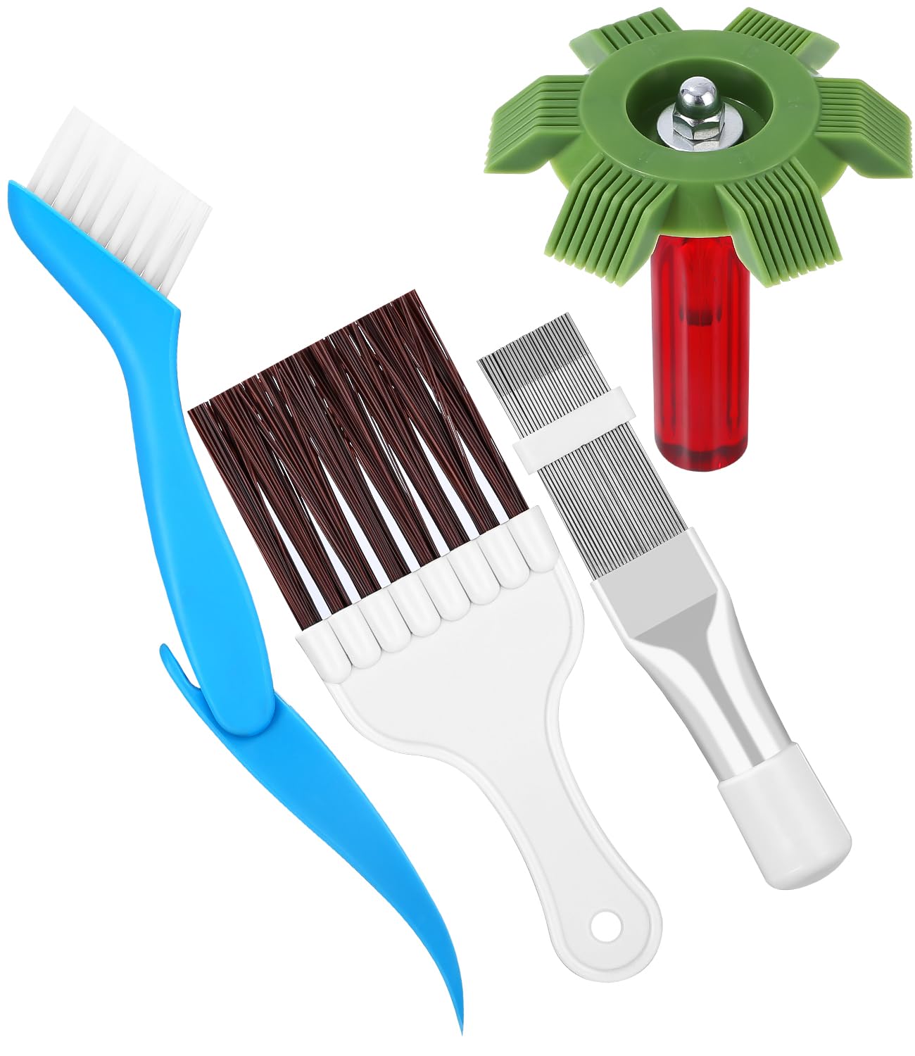 Set di Pulizia 4 Pezzi per Condizionatore d'Aria