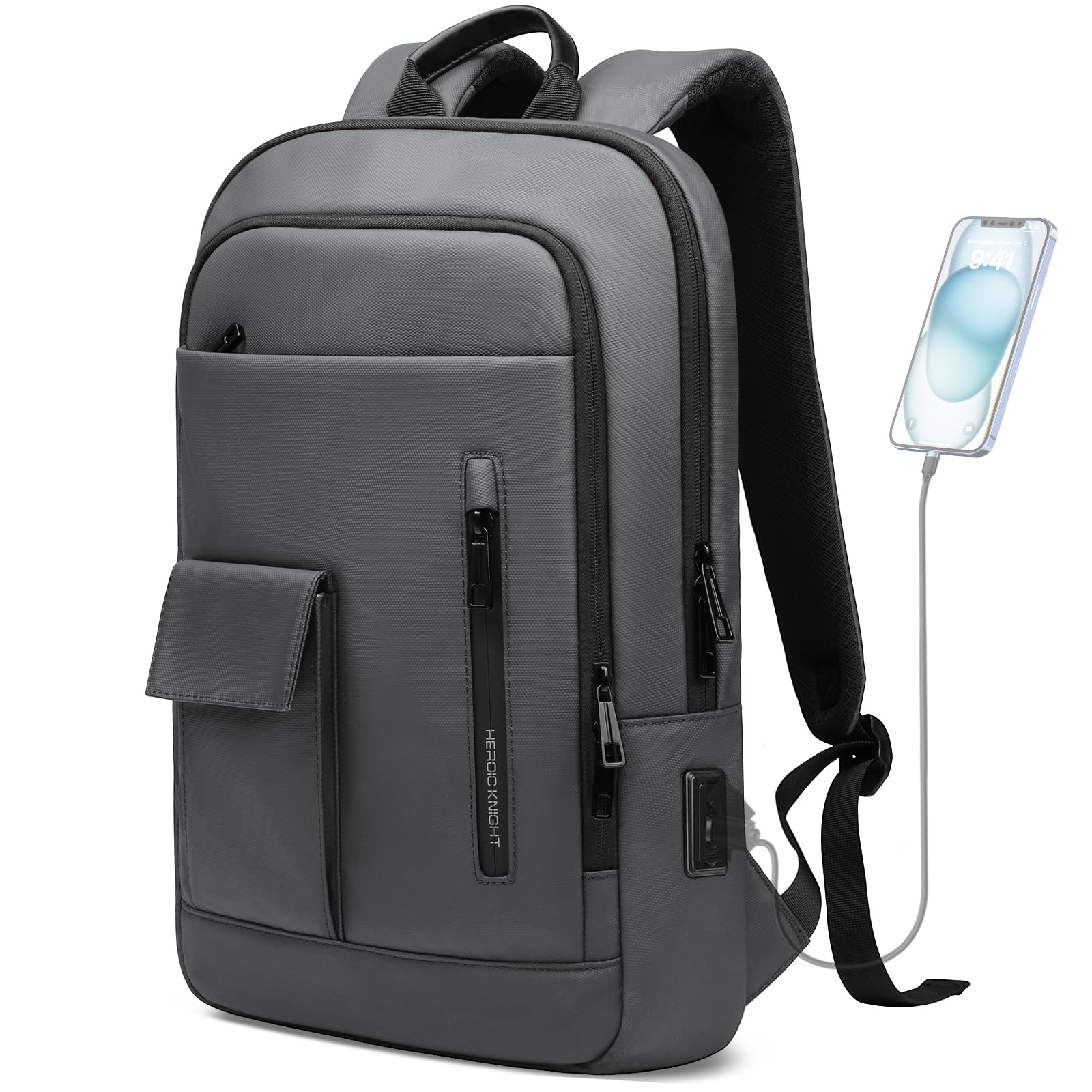 HEROIC KNIGHT Zaini per laptop da uomo