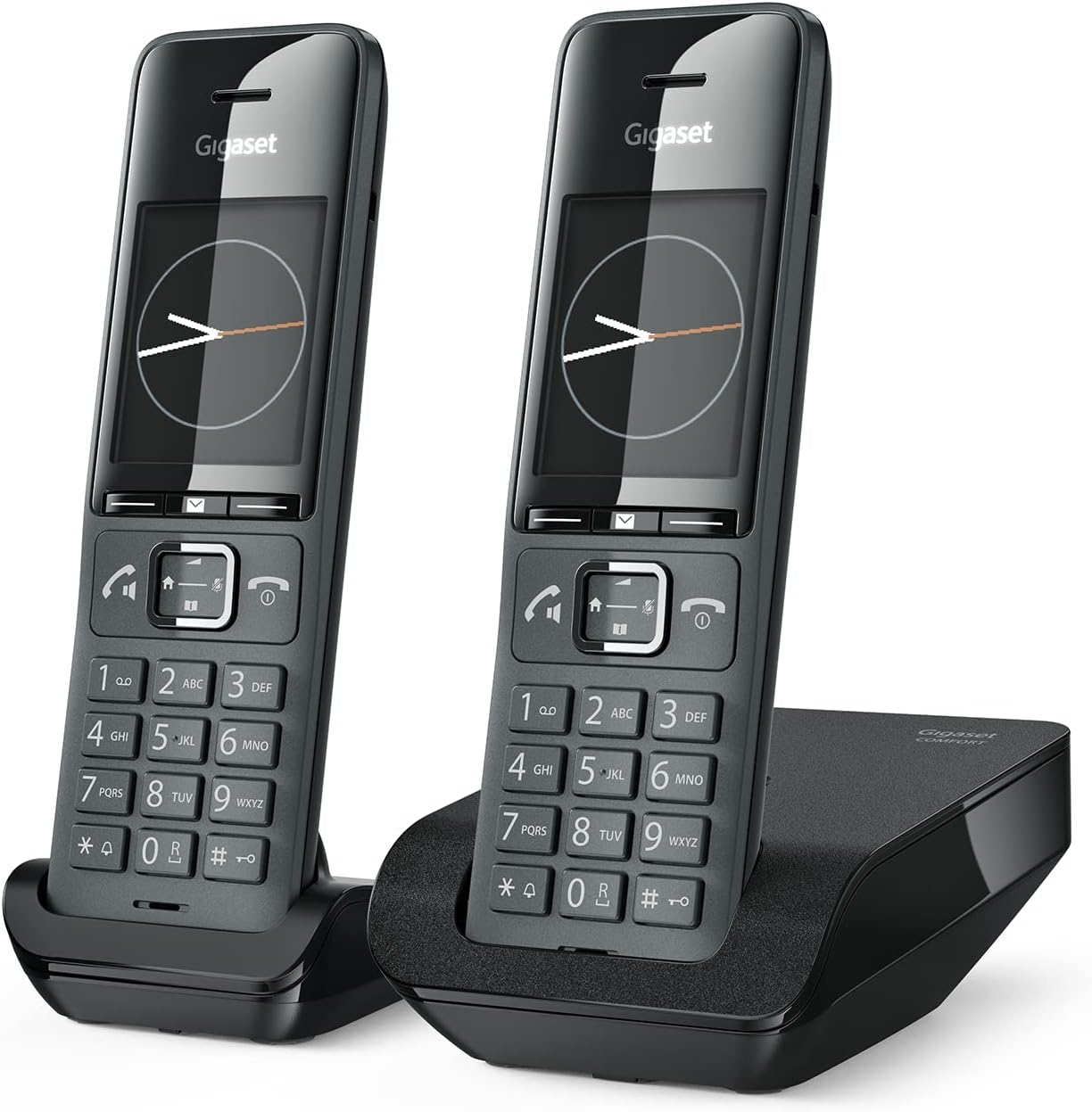 Gigaset COMFORT 520 Duo - Telefoni Cordless, Nero Titanio - immagine 1