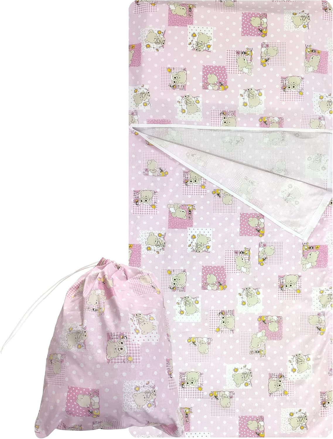 Set Asilo Sacco Nanna e Sacchetto per Bimbo/Bimba