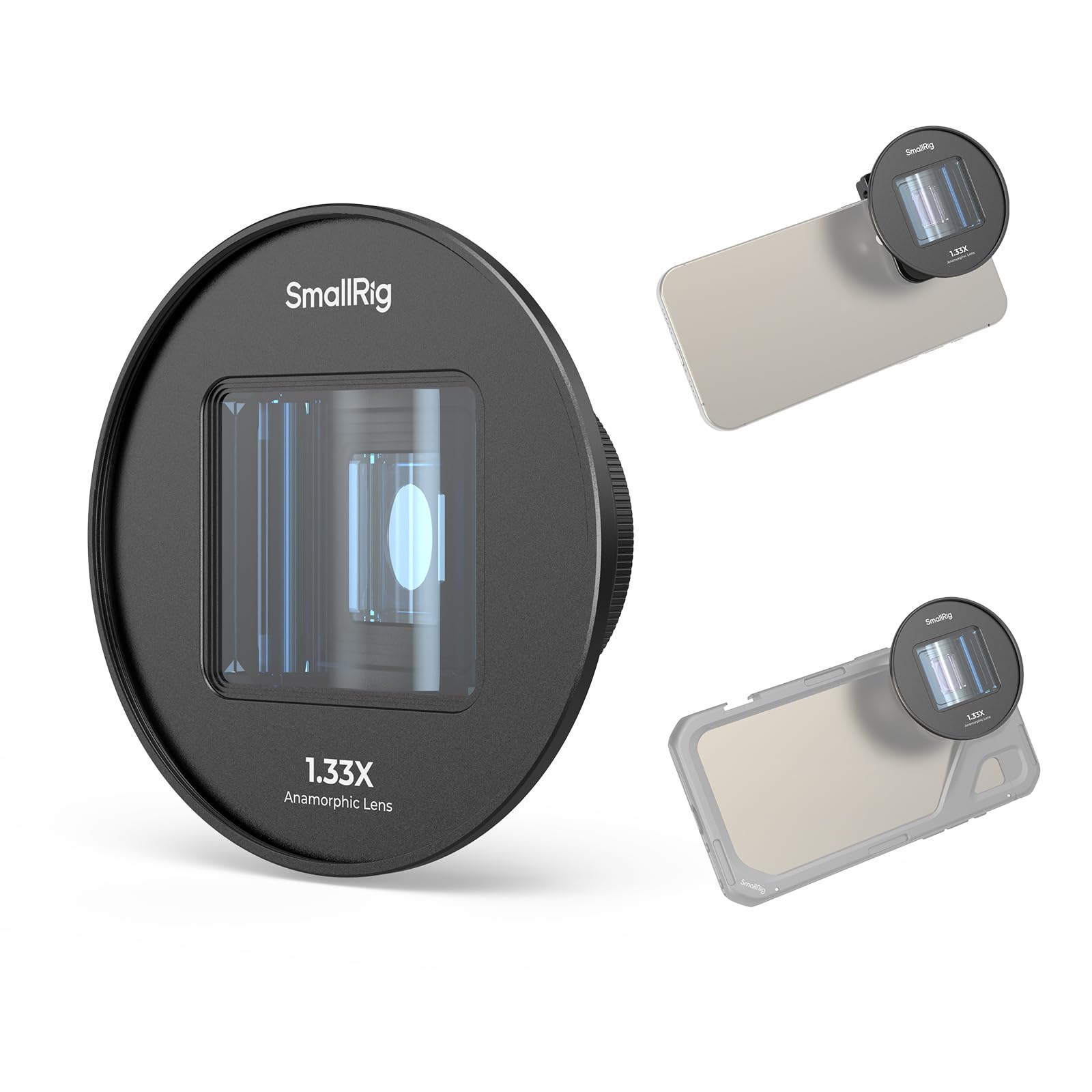 Smallrig Obiettivo Anamorfico 1.33X per Telefono Cellulare