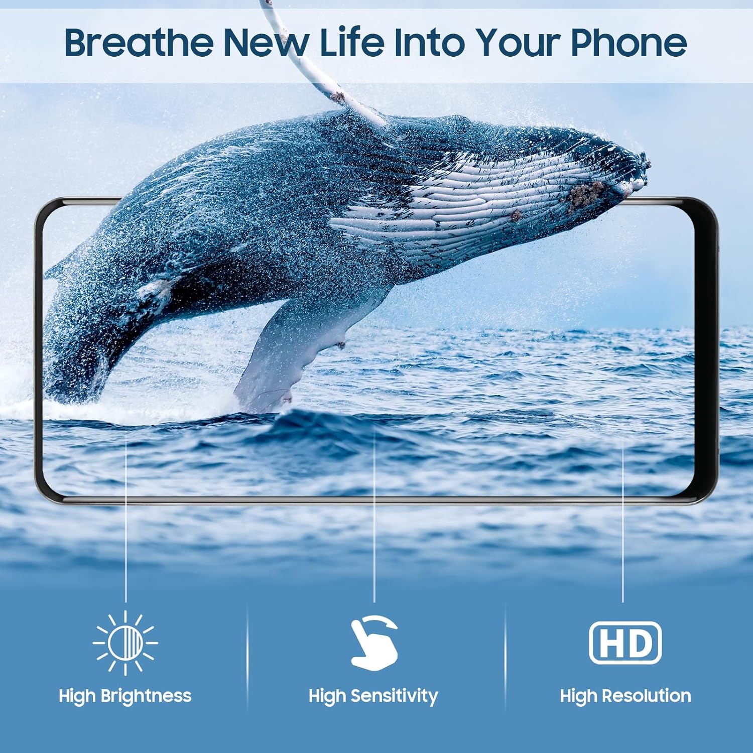 Schermo LCD per Samsung S20 Plus (nero con telaio) - immagine 4