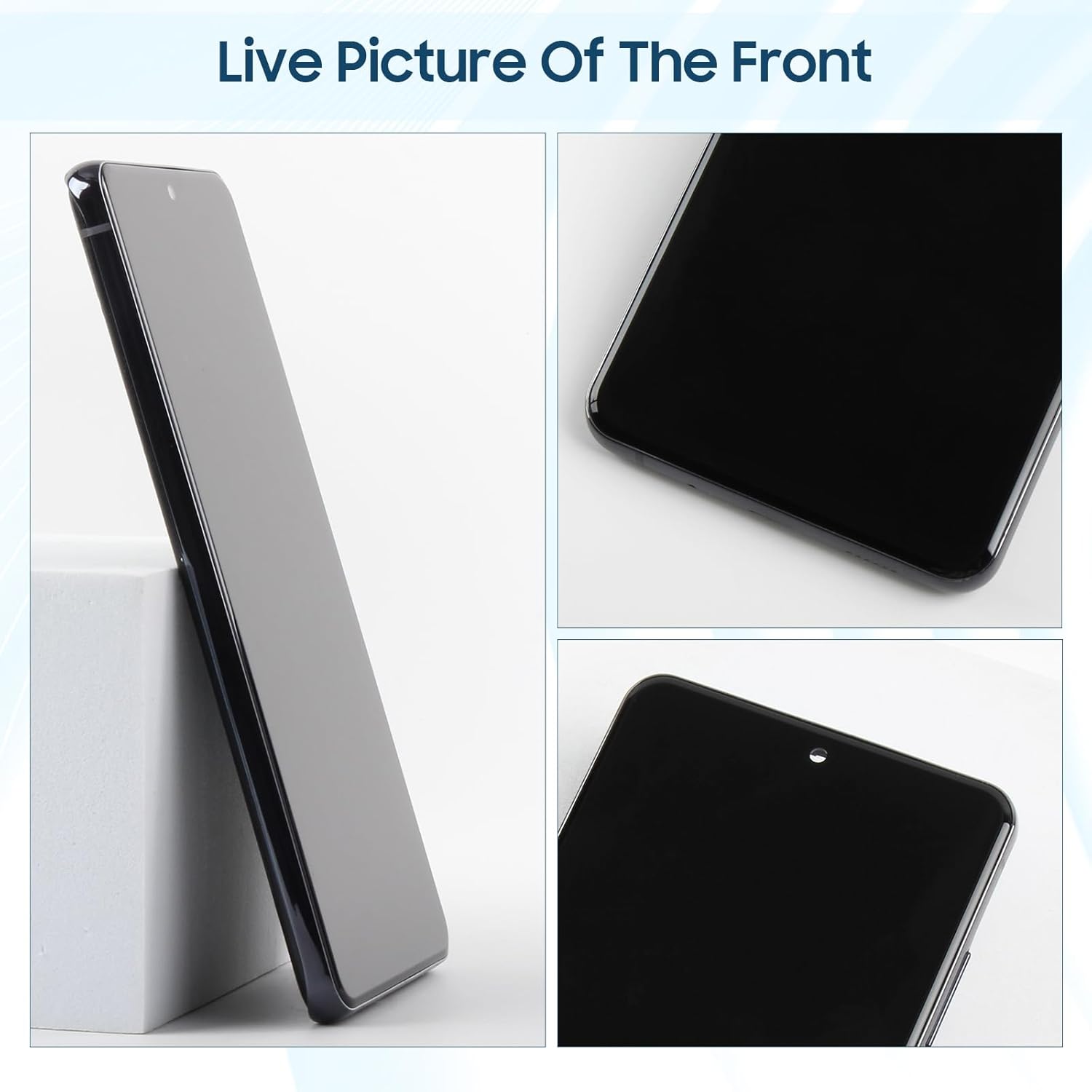 Schermo LCD per Samsung S20 Plus (nero con telaio) - immagine 5