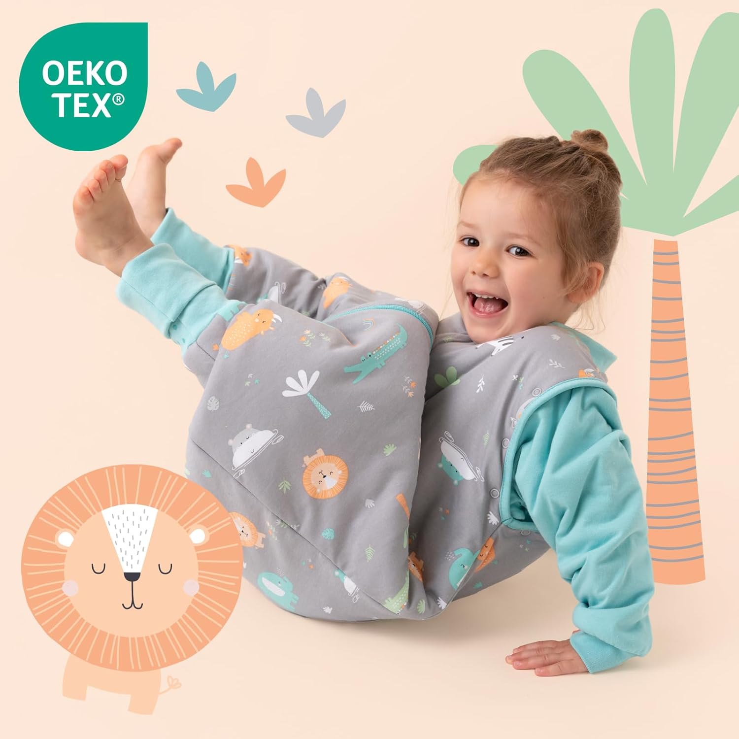 Sacco Nanna con Aperture per i Piedi 2.5 Tog - immagine 2