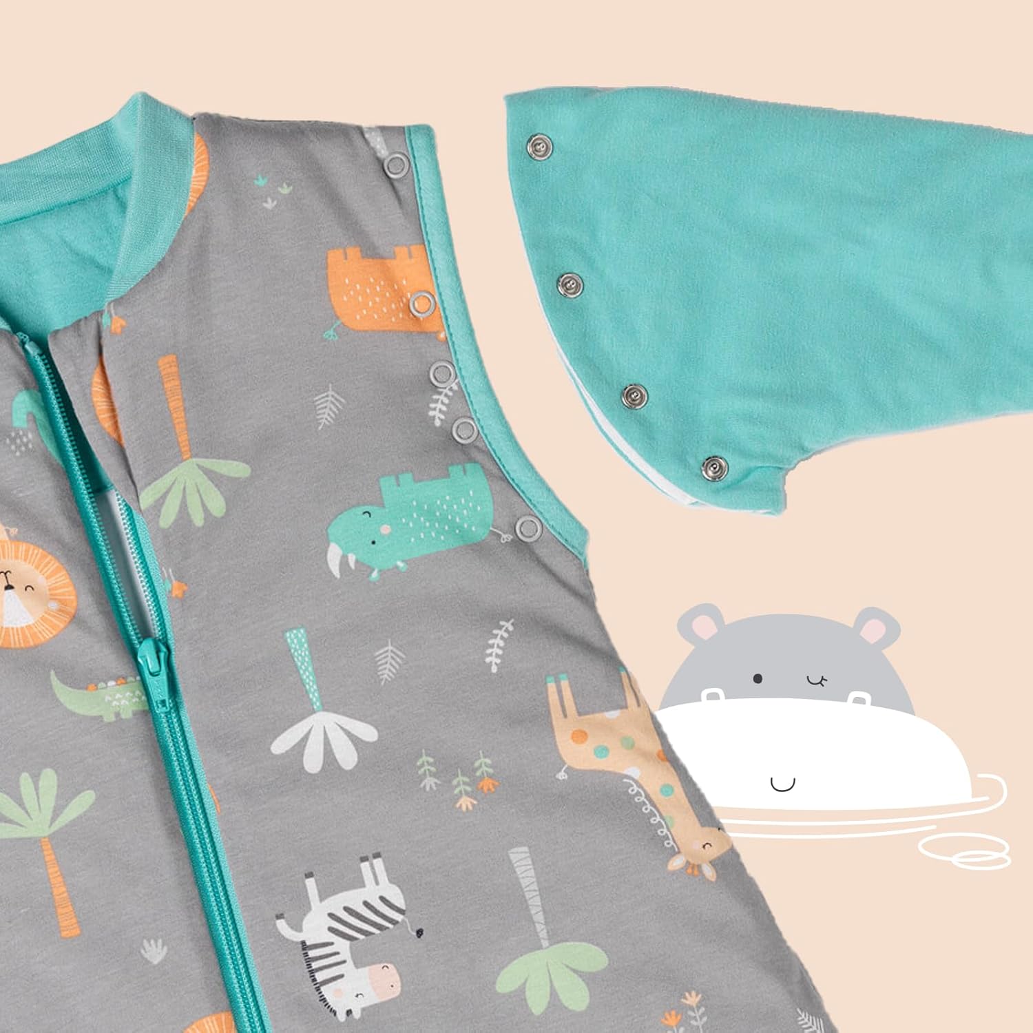 Sacco Nanna con Aperture per i Piedi 2.5 Tog - immagine 4