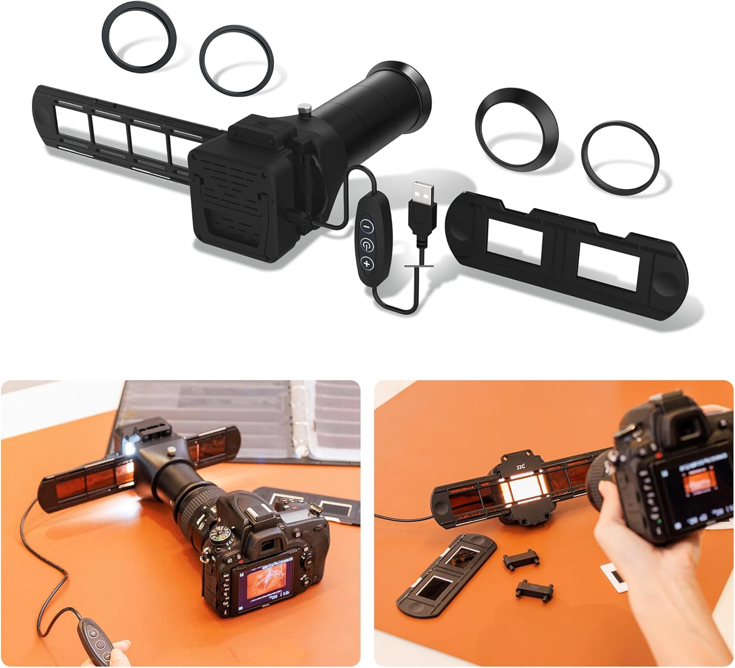 Jjc - Adattatore per Digitalizzazione di Pellicole ES-2 - immagine 1