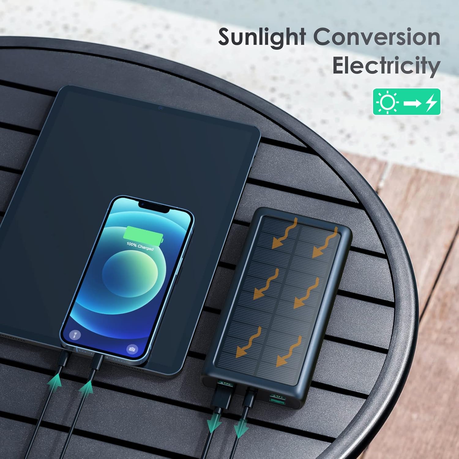 Power Bank 26800mAh 15W PD 3A USB-C Ricarica Rapida - immagine 5