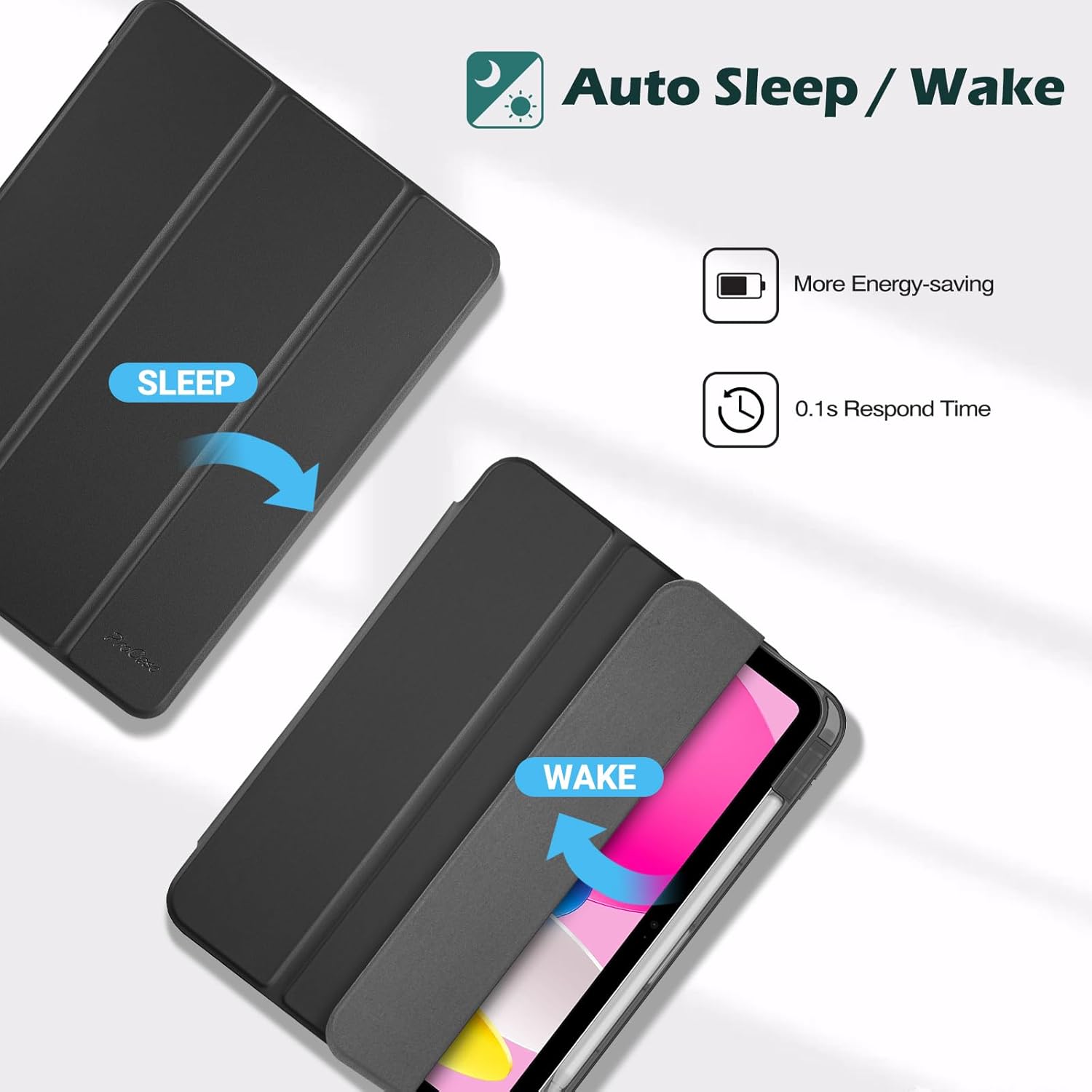 Procase Cover iPad 11 Generazione A16 11 Pollici 2025 - immagine 4