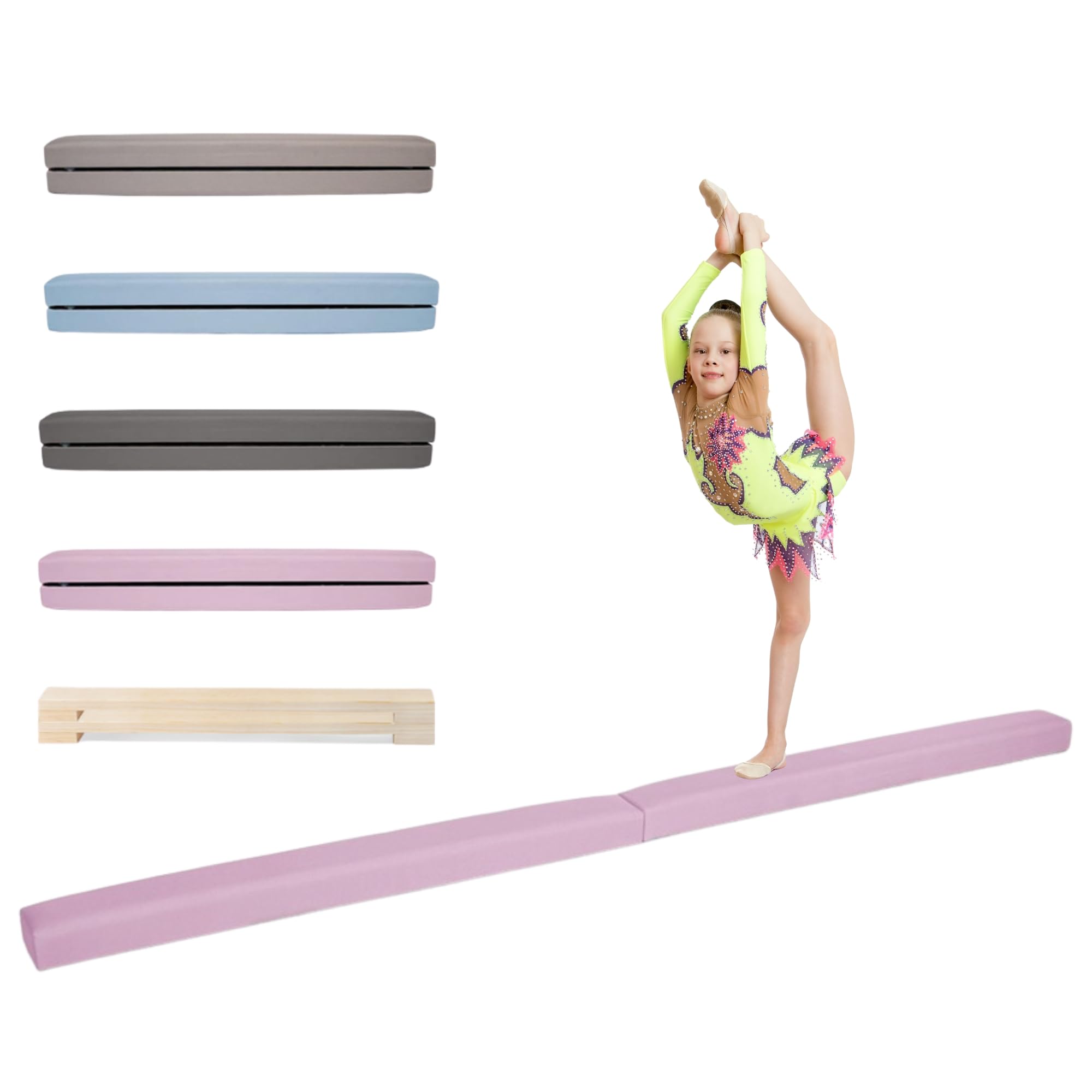 MAMOI® Trave Ginnastica Artistica Pieghevole 200 cm